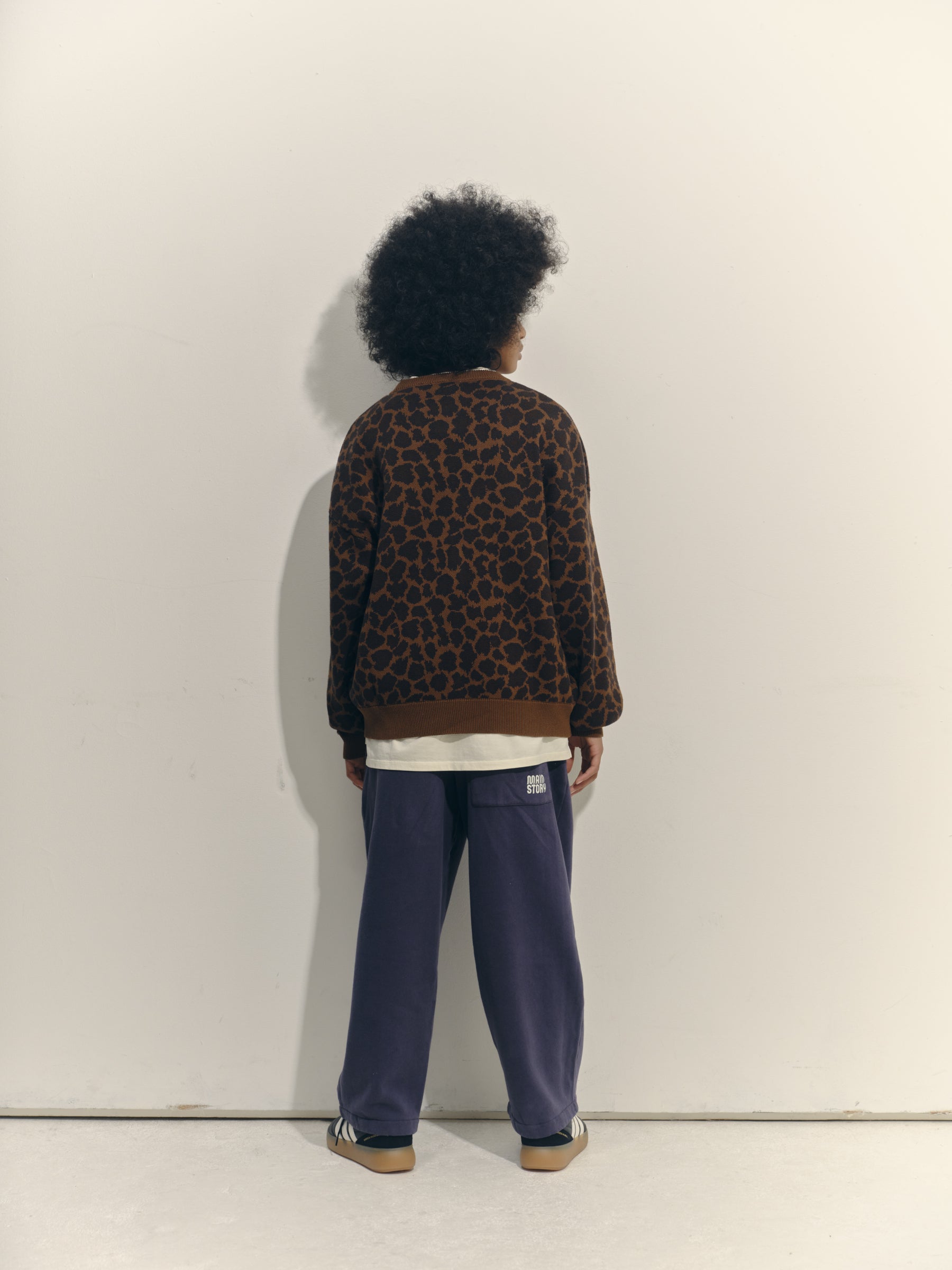 Sweatshirt Crew Leopard