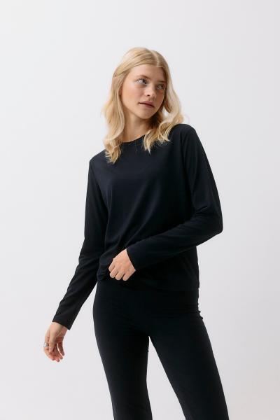 Langarmshirt Neo Classic Black Intense