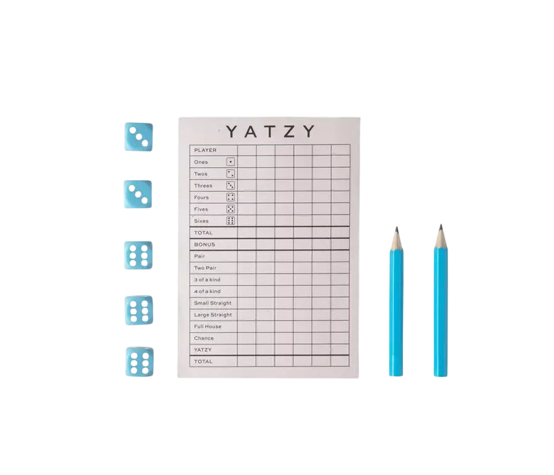 Jeu CLASSIC Yatzy Turquoise