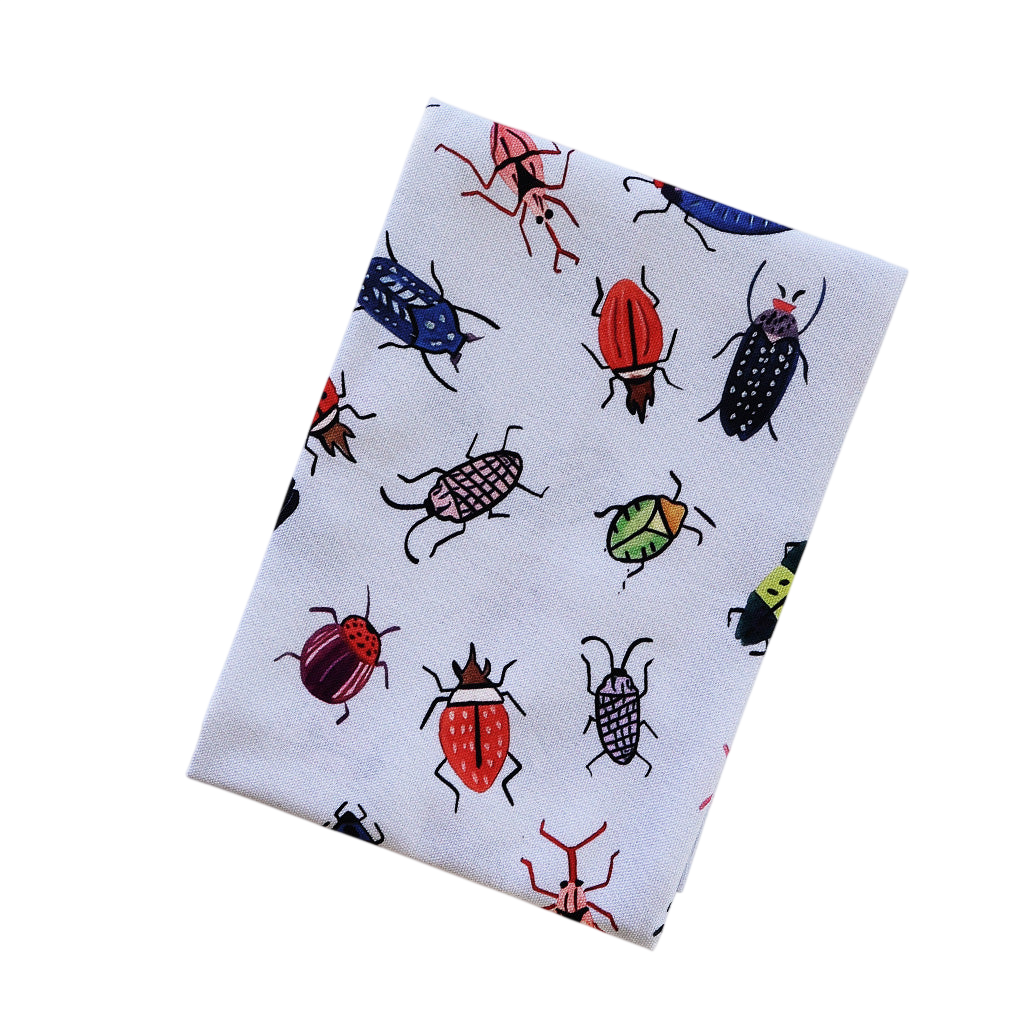 Torchon imprimé « Bugs multi »