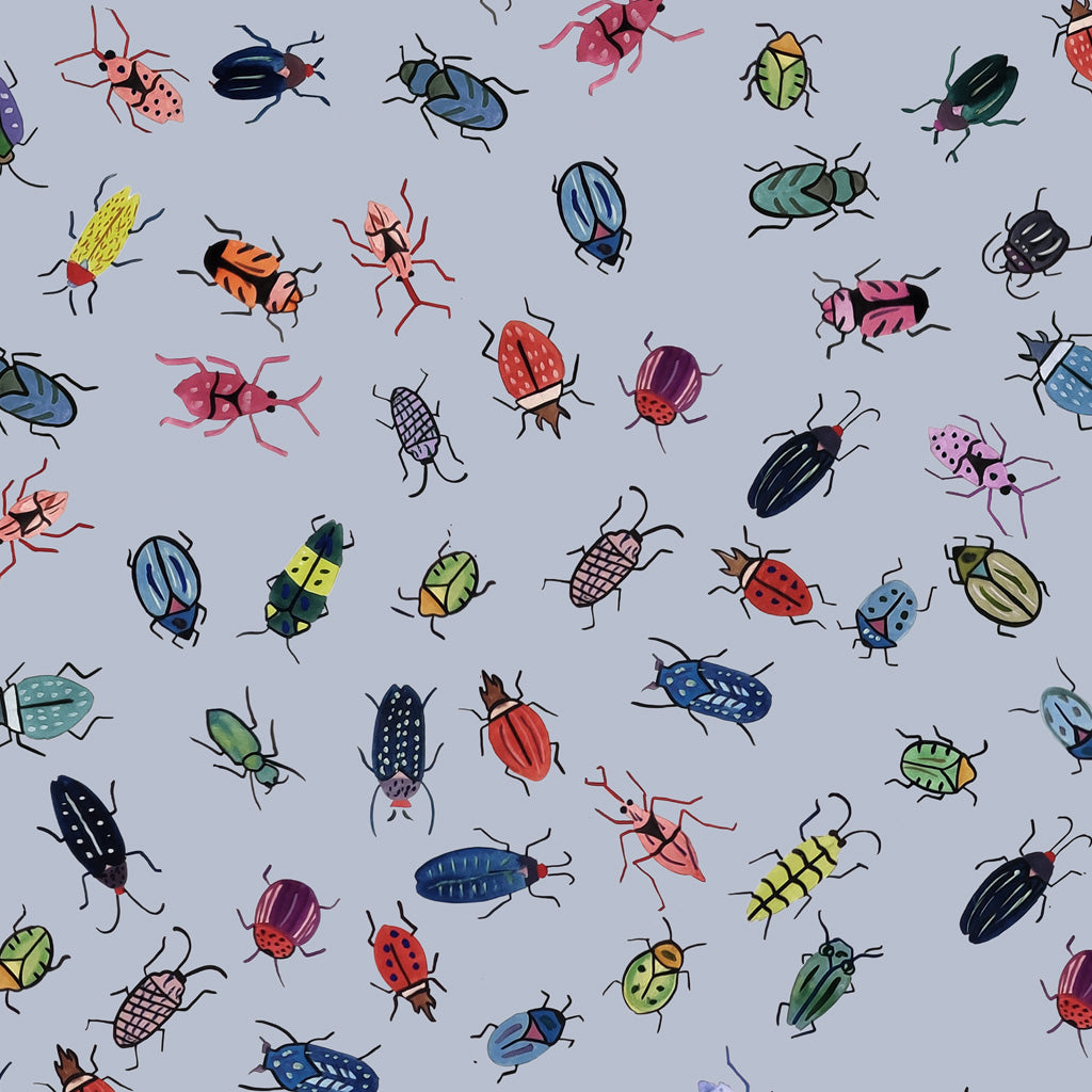 Torchon imprimé « Bugs multi »