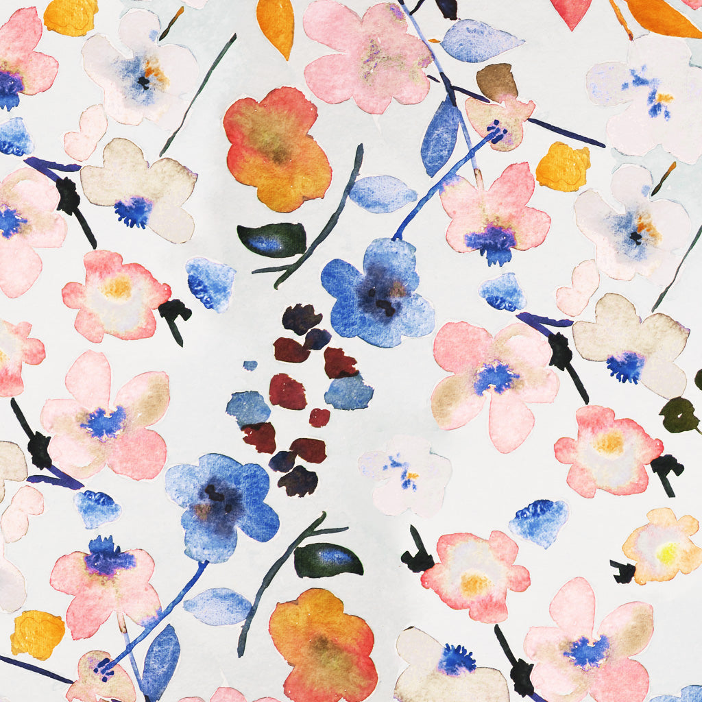 Torchon imprimé « Flower multi »