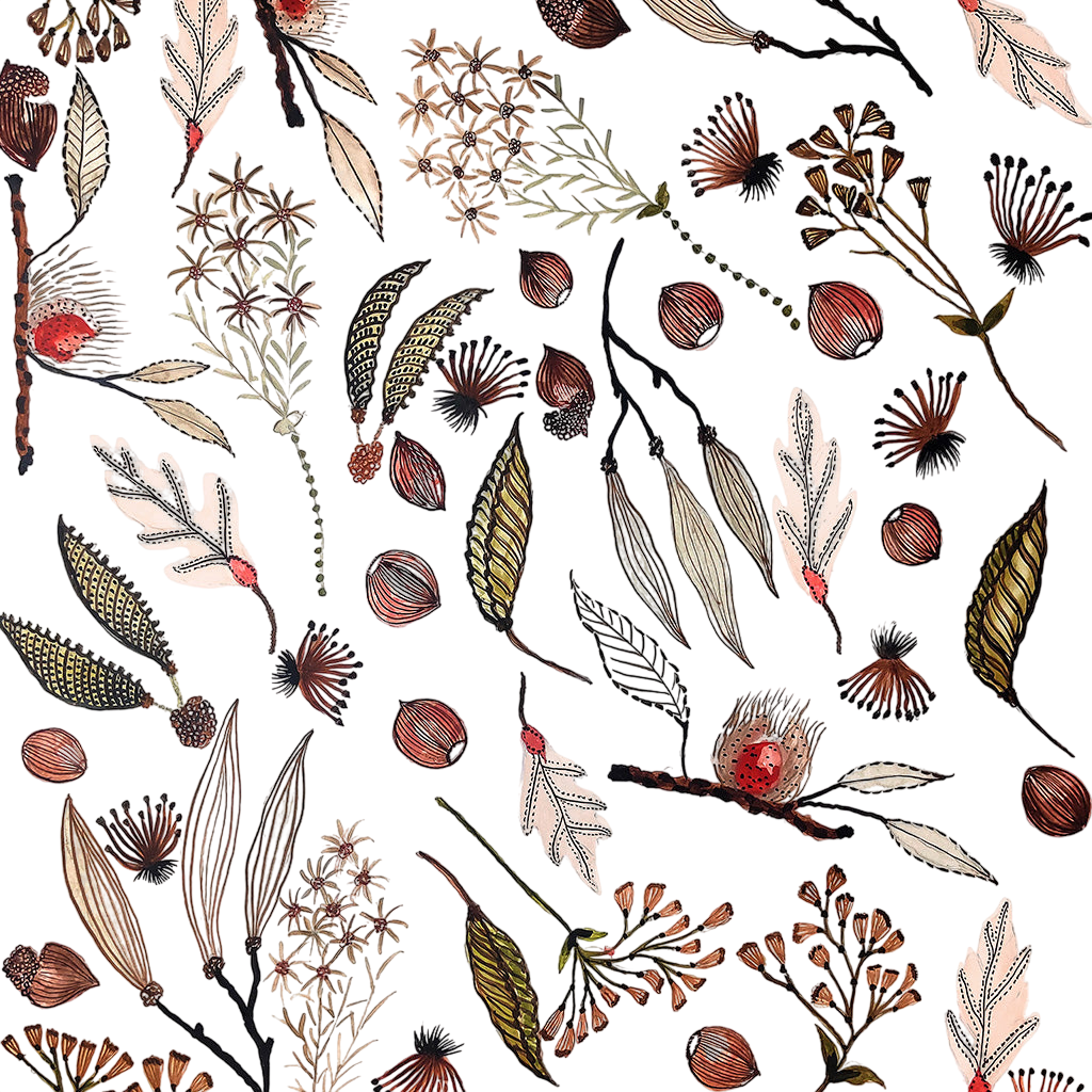 Torchon imprimé « My Autumn multi »