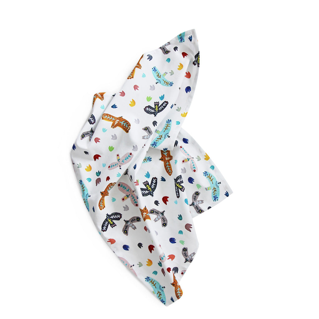 Torchon imprimé « My Birds multi »
