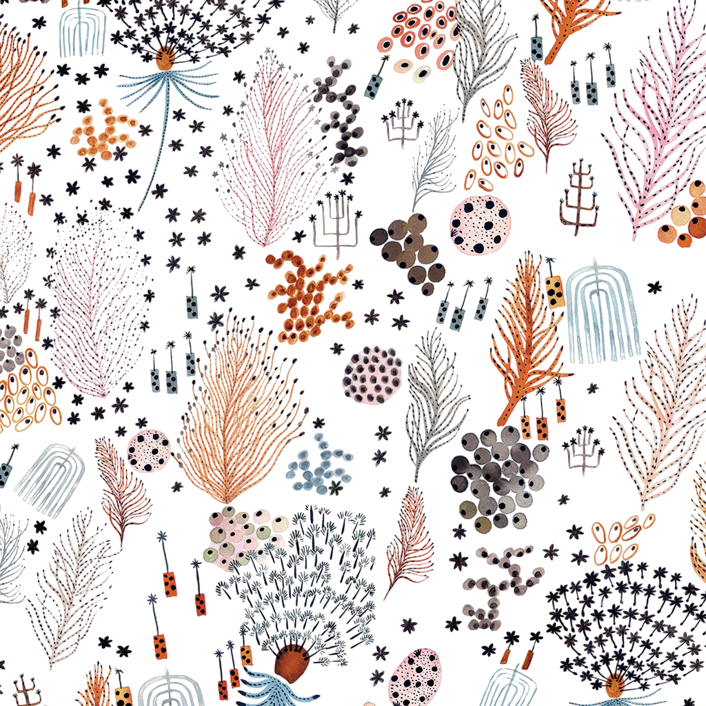 Torchon imprimé « My Fern multi »
