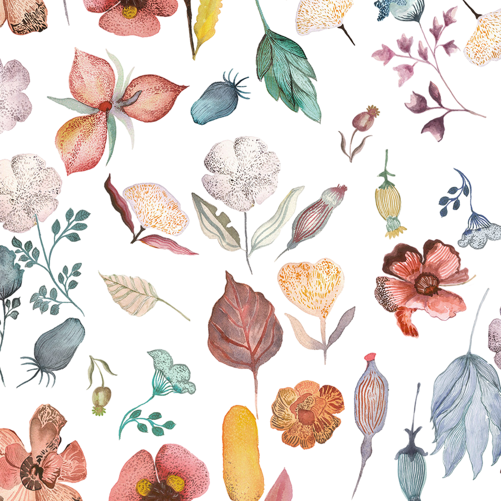 Torchon imprimé « My Secret Garden » multi