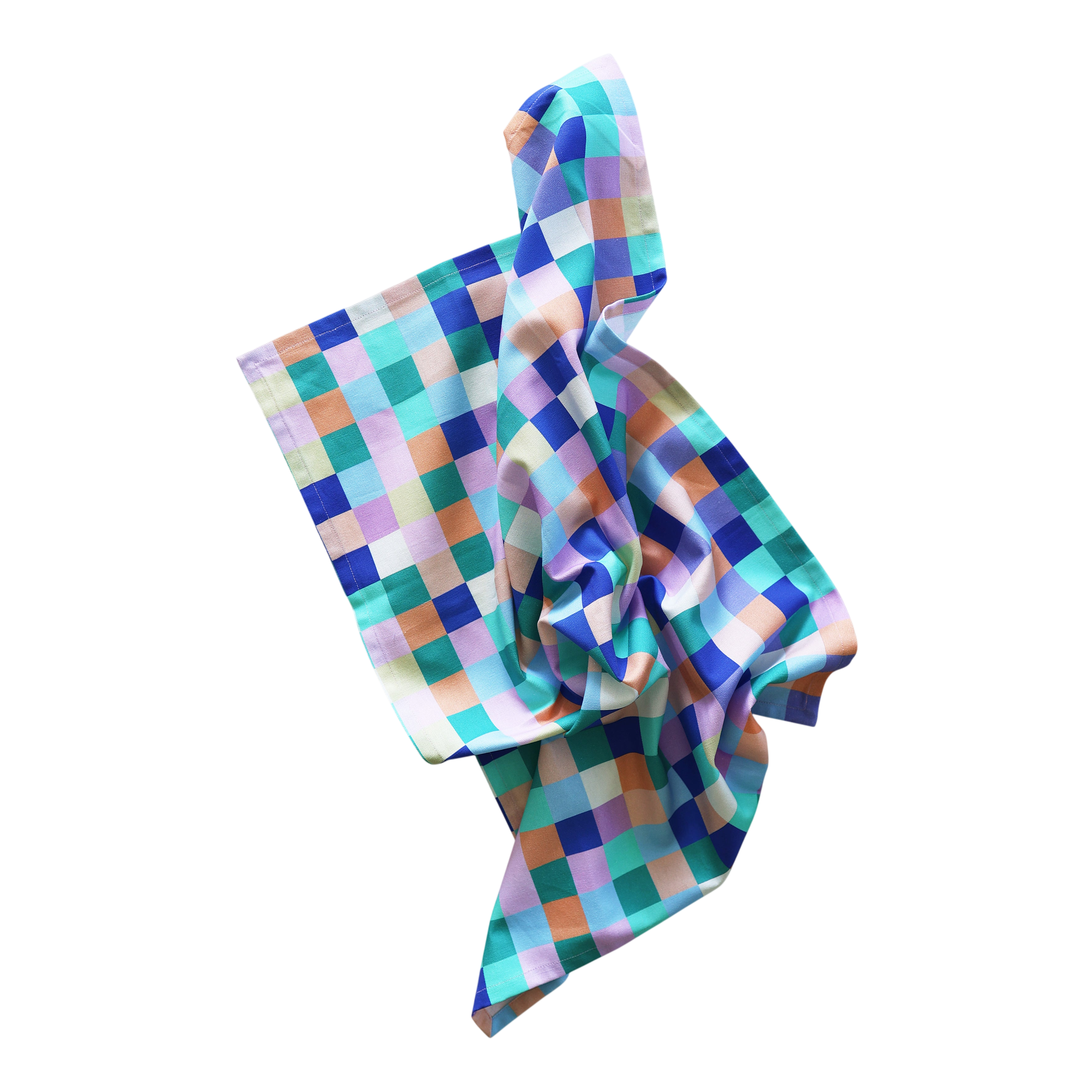 Torchon imprimé « Pastel multi »