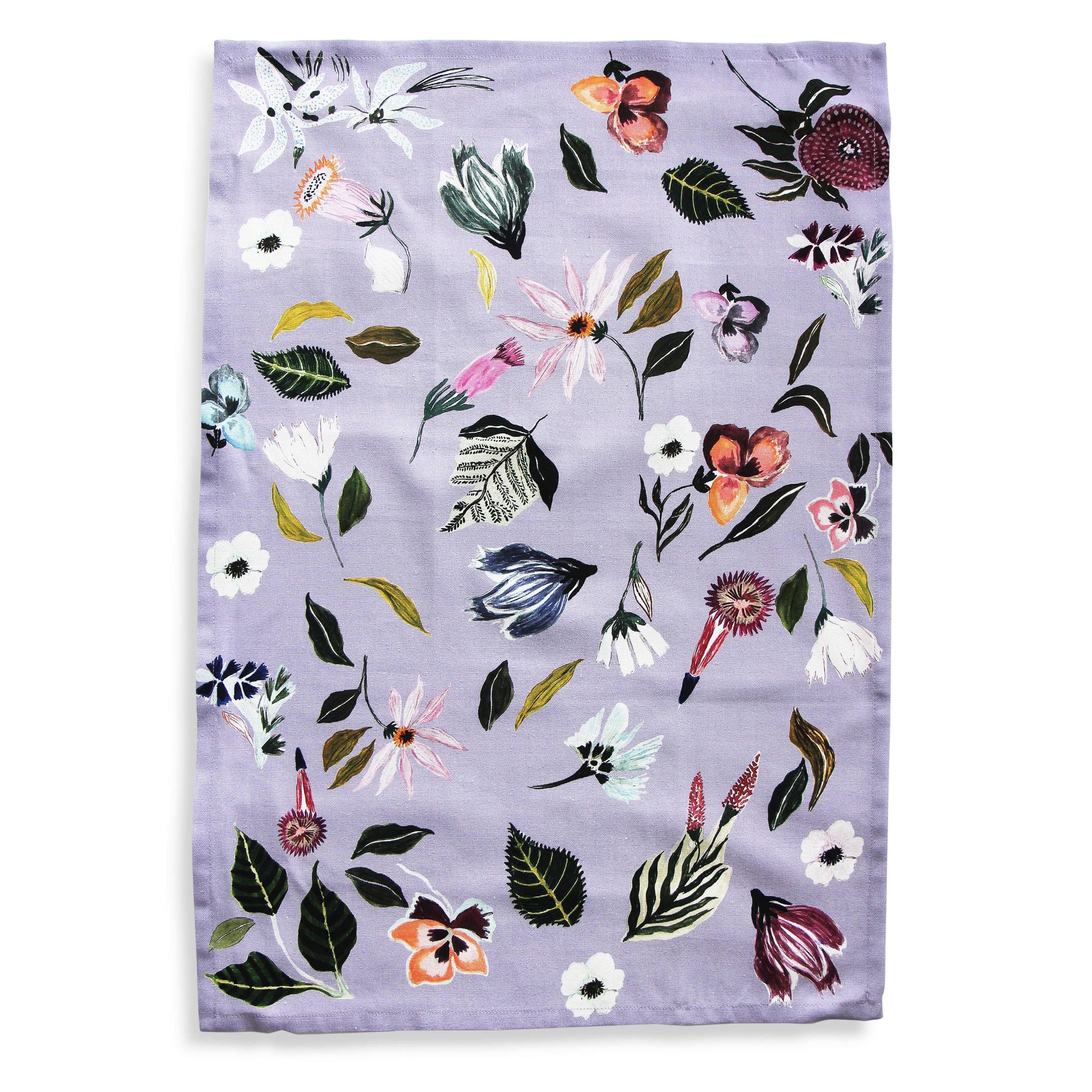 Torchon imprimé « Purple multi »