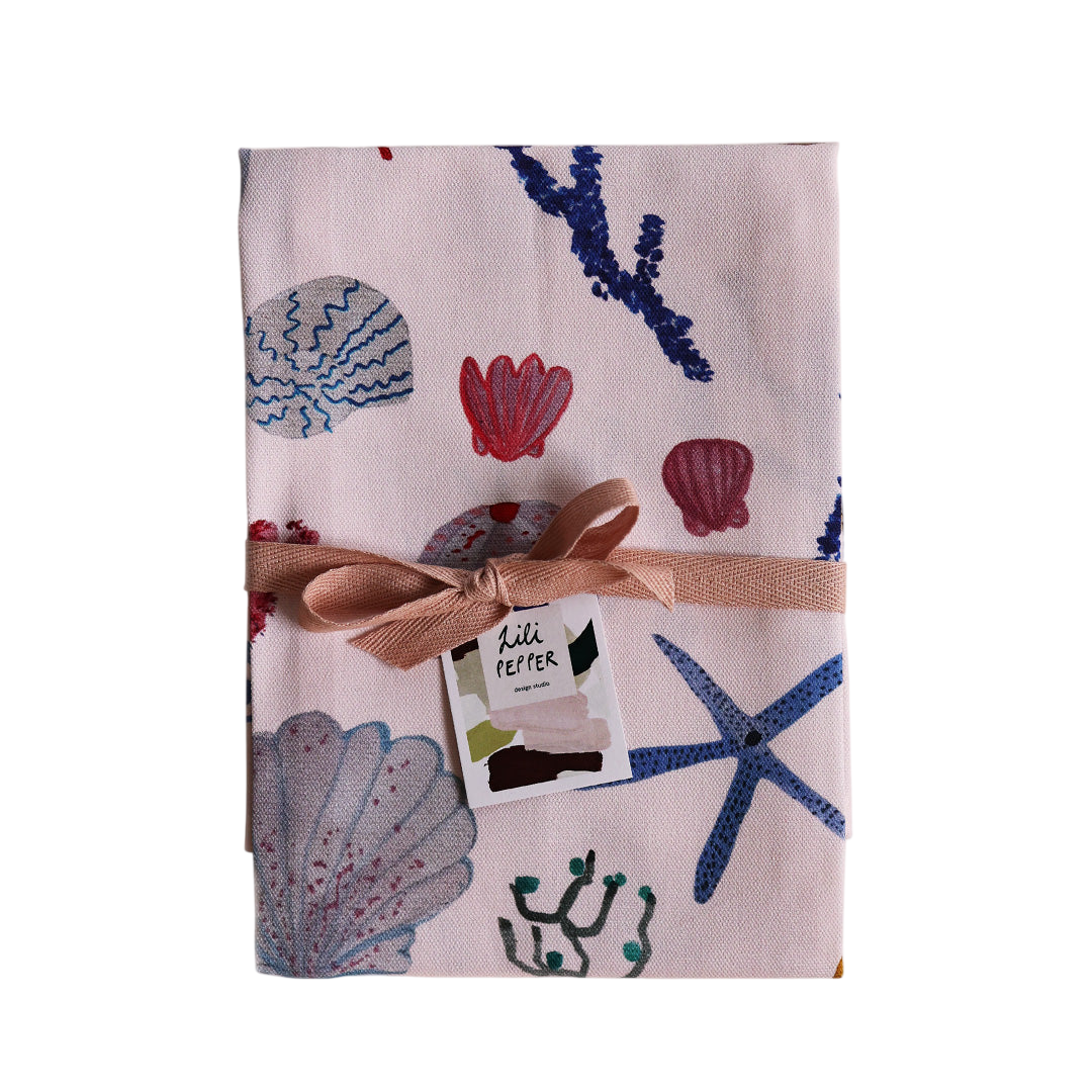 Torchon imprimé « Shells multi »