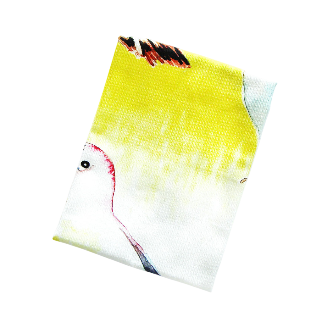 Torchon imprimé « Yellow Birds multi »