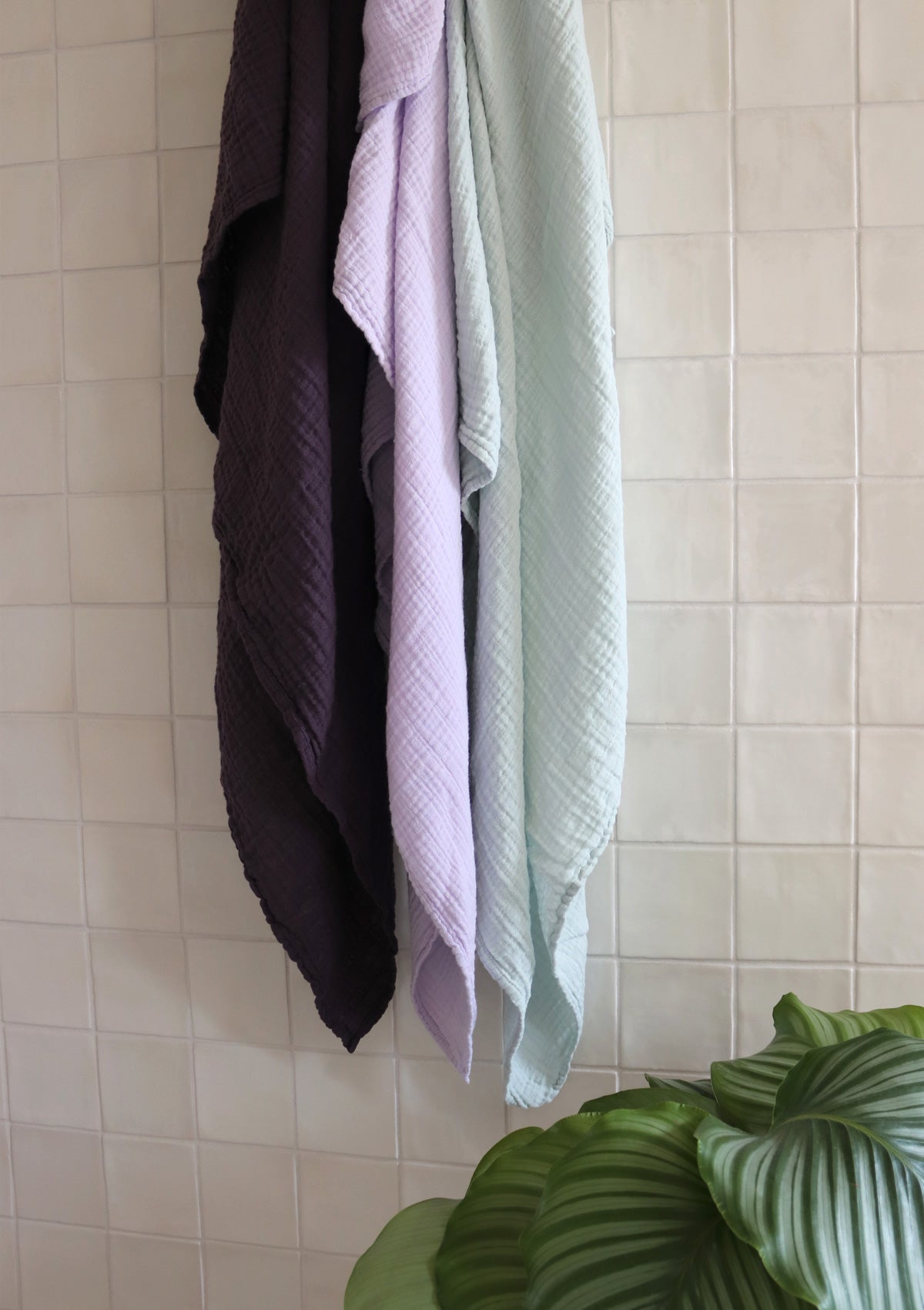 Decke Nooshi aubergine