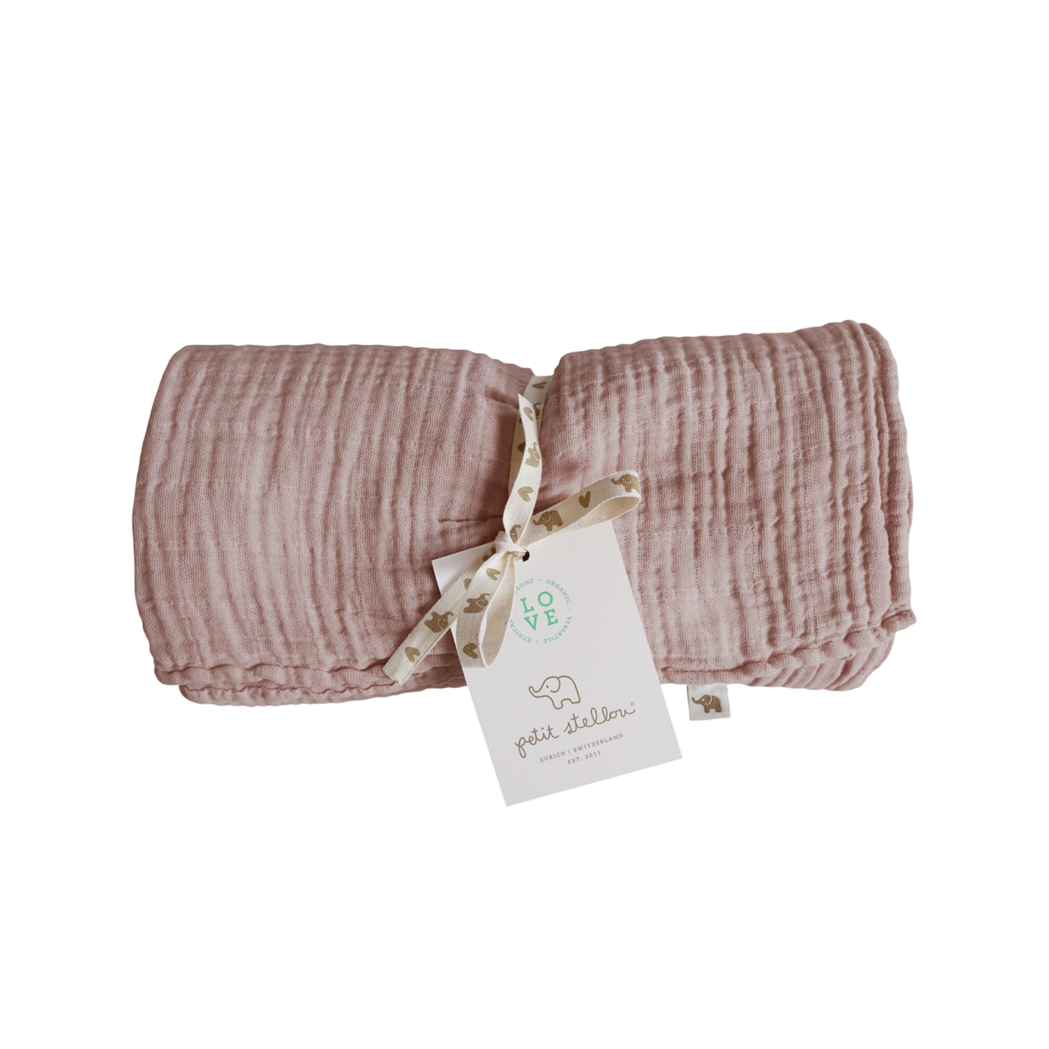 Decke Nooshi rose mauve