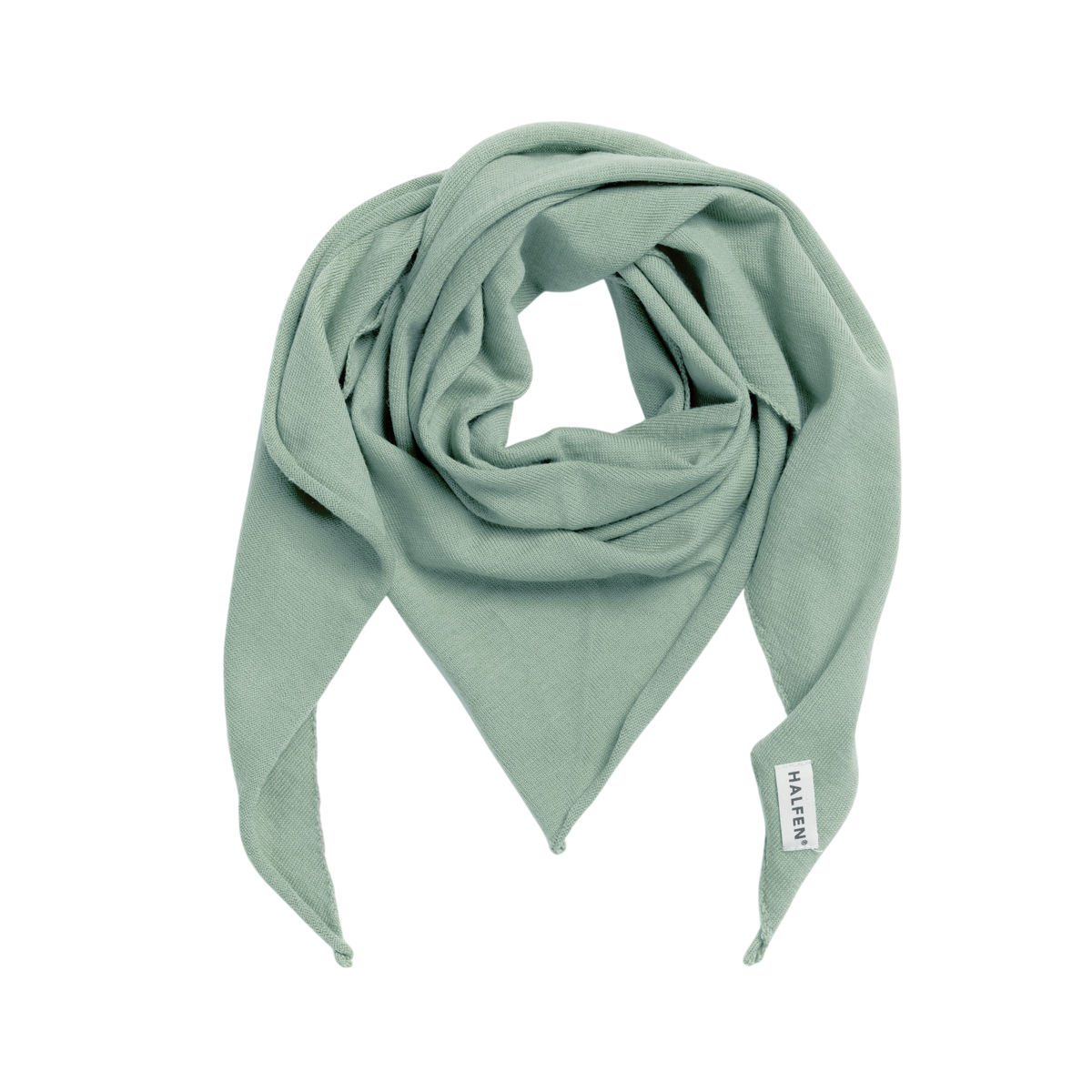 Dreieckstuch Strick Sage