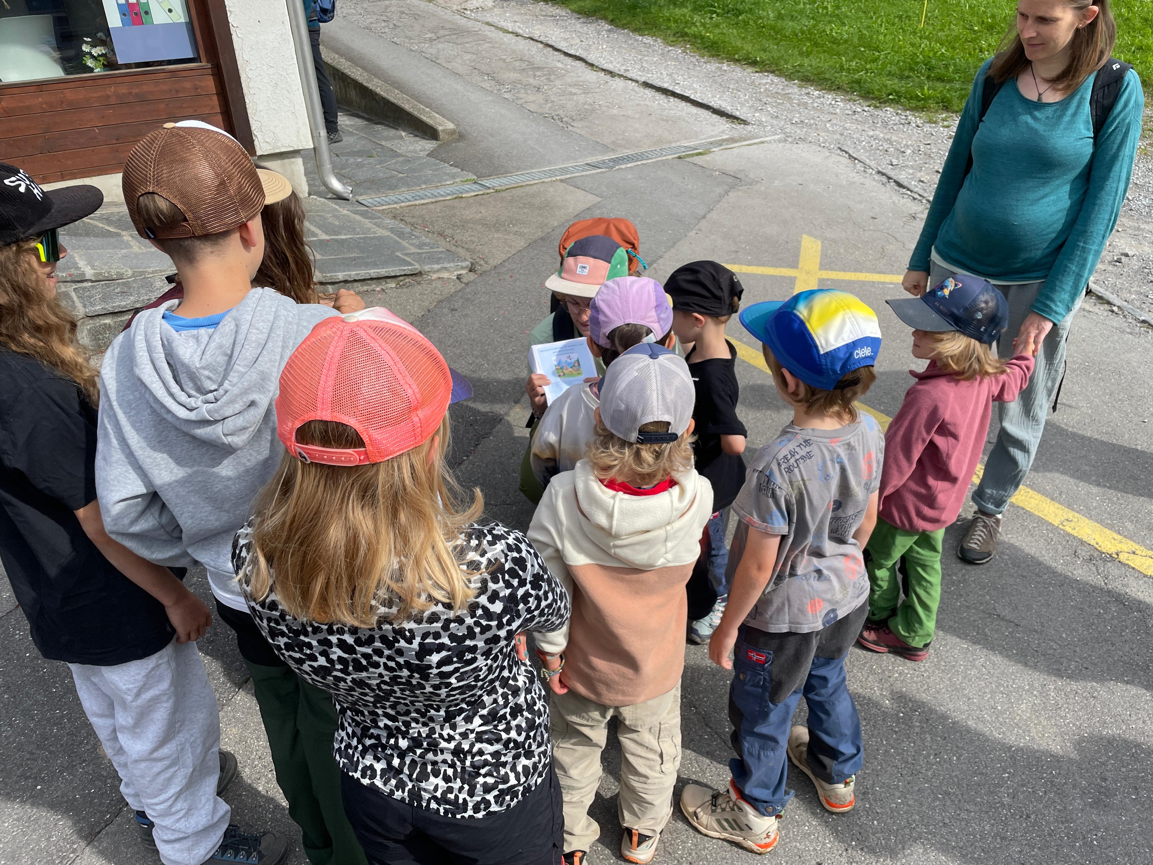 Familien Set Abenteuerwanderung mit Steinbock Andri