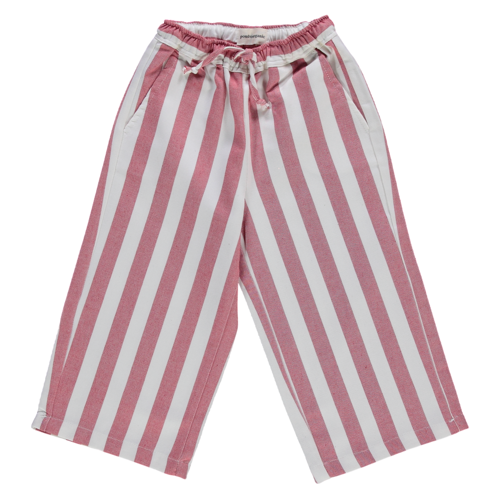 HOSE CERISE RAYURES ROUGES