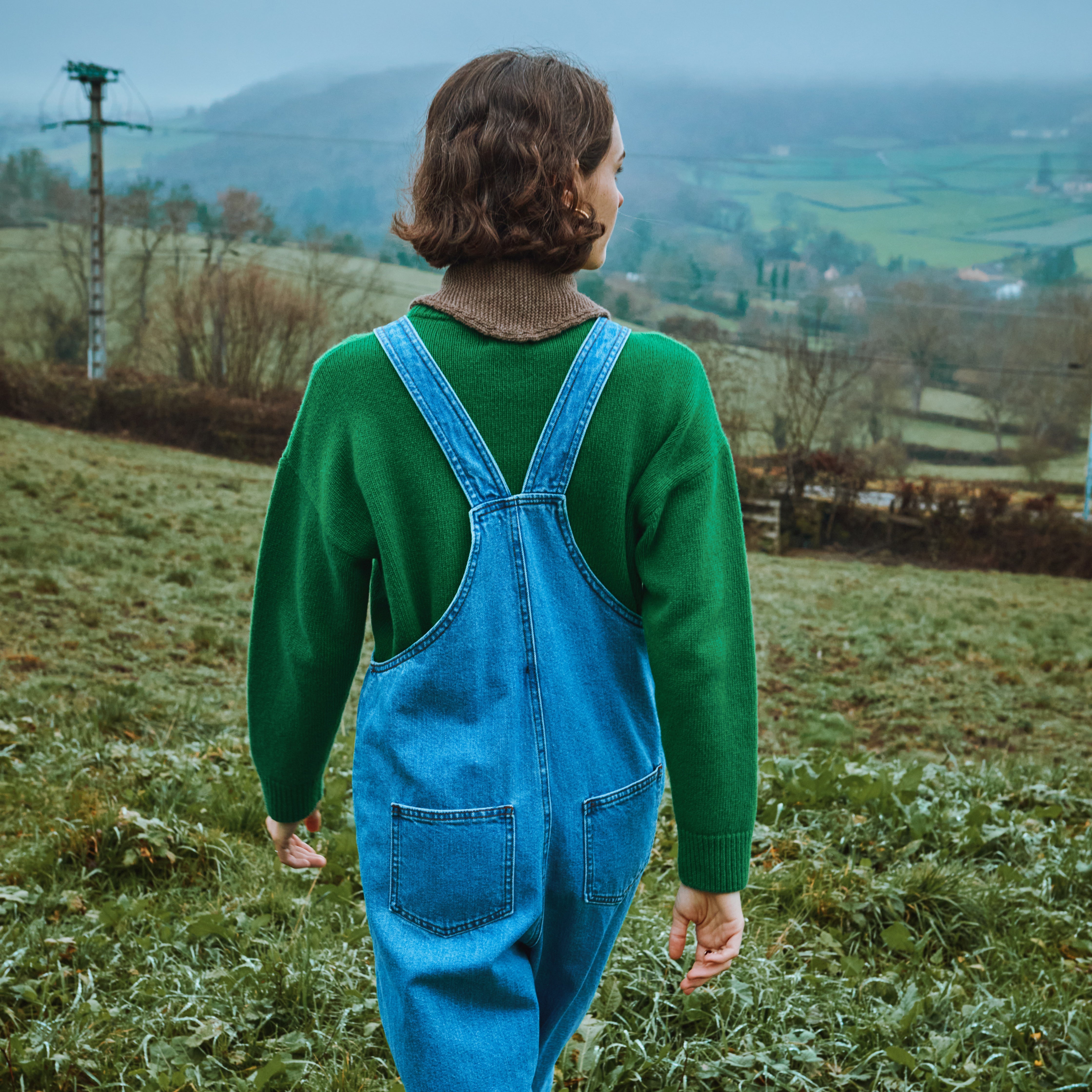 SALOPETTE POUR ADULTES CISTE BLEU