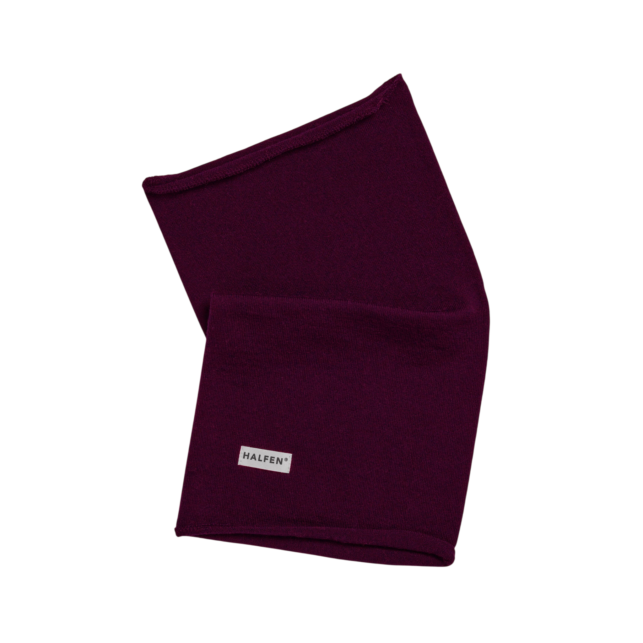 Loopschal Strick Cherry