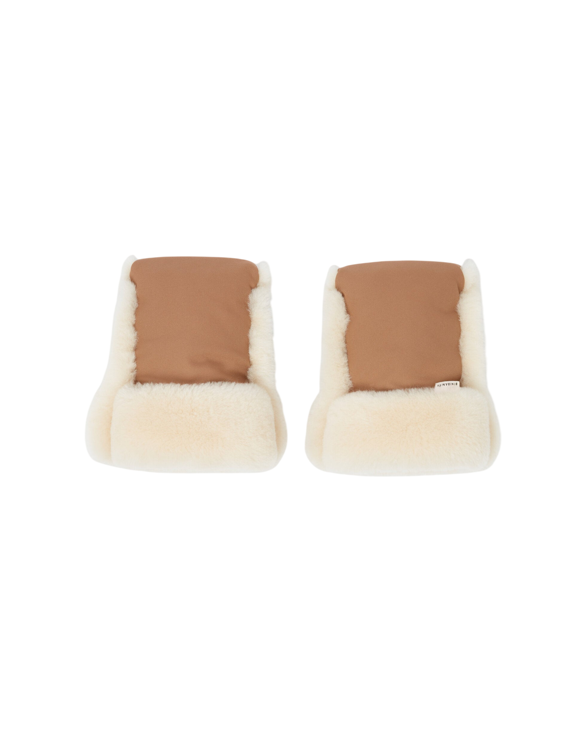 Binibamba Stroller Gloves, Sheepskin Outer, Bruno