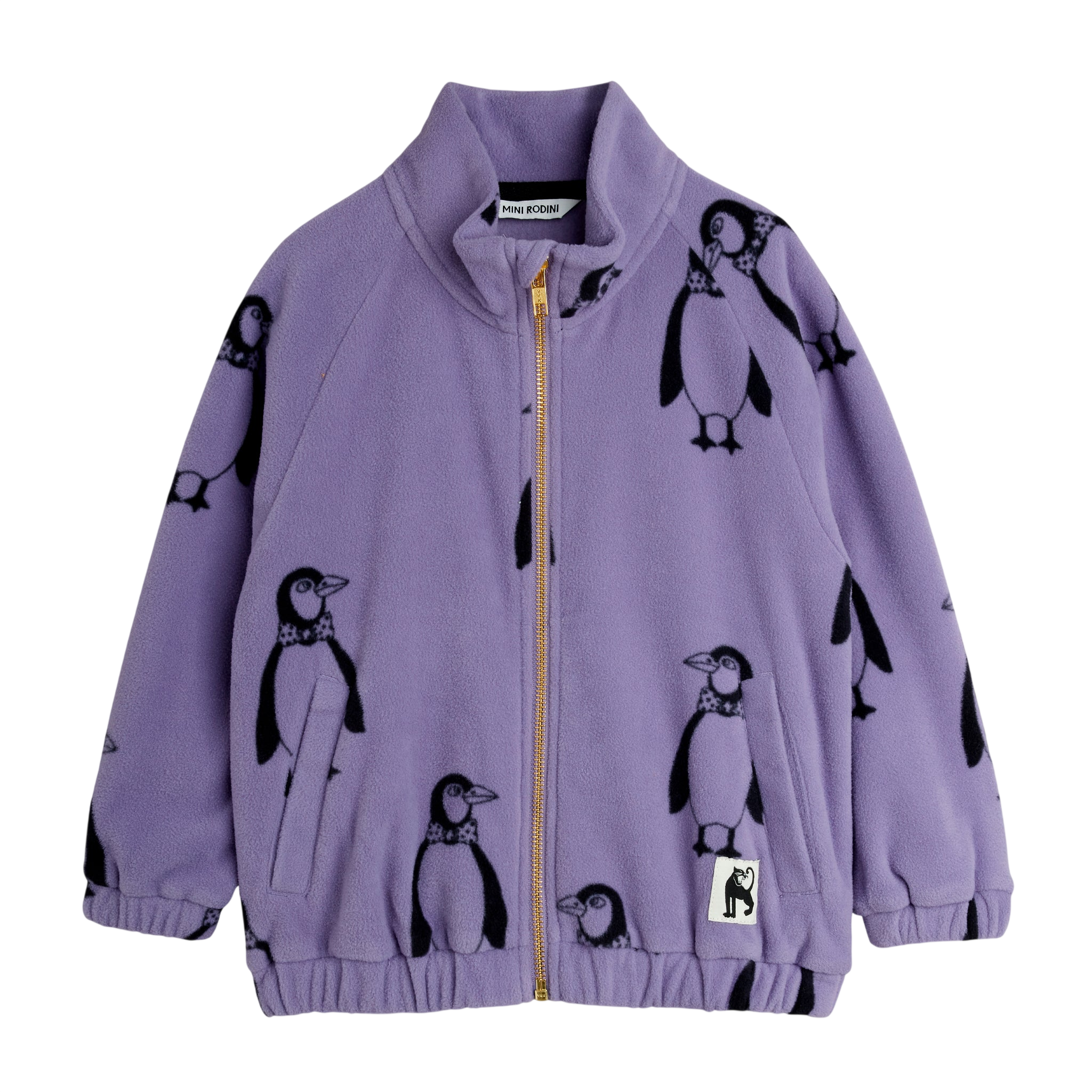 Penguin AOP Jacket - Limited Stock - Purple / Penguin AOP Fleece Jacket - Limited Stock - Purple