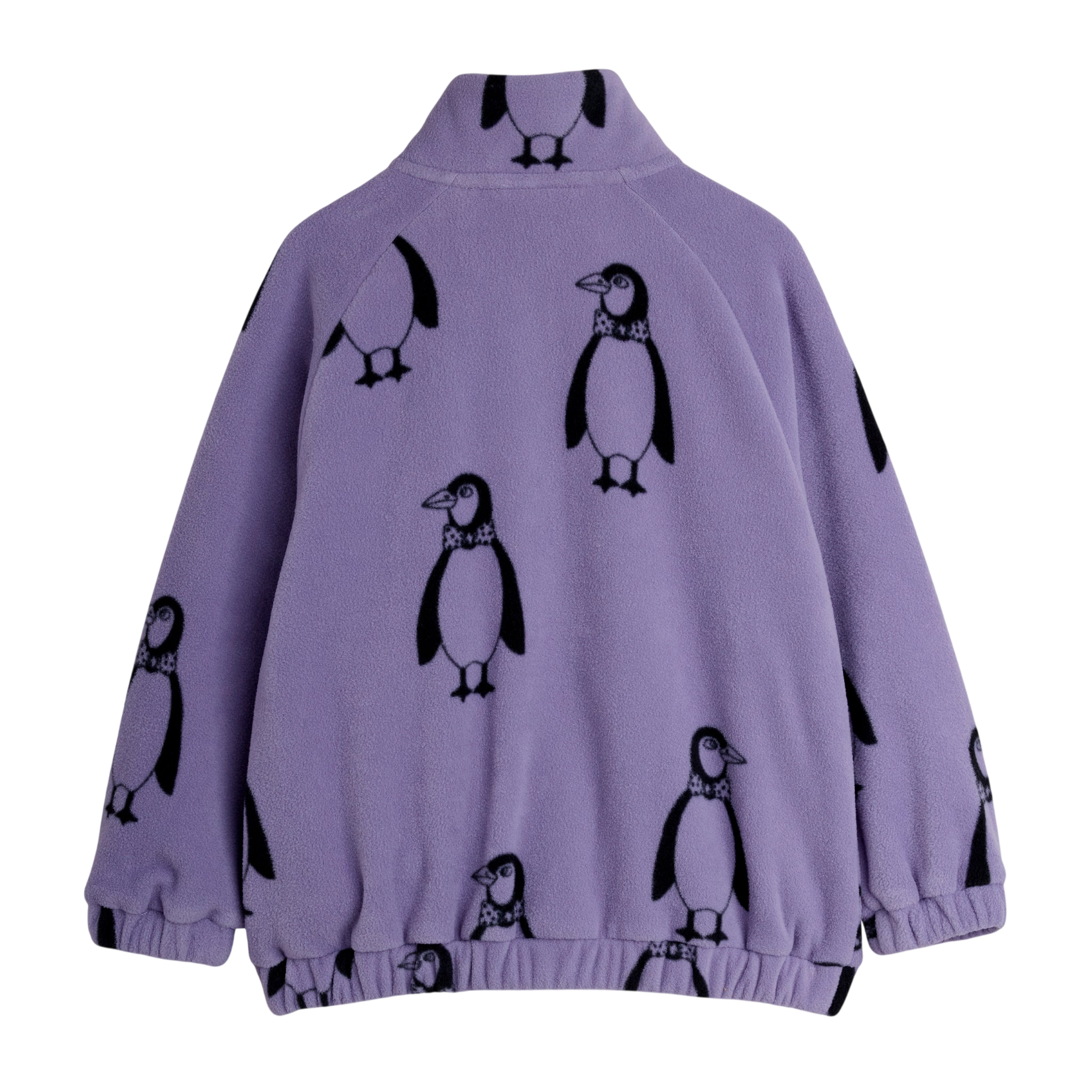 Penguin AOP Jacket - Limited Stock - Purple / Penguin AOP Fleece Jacket - Limited Stock - Purple