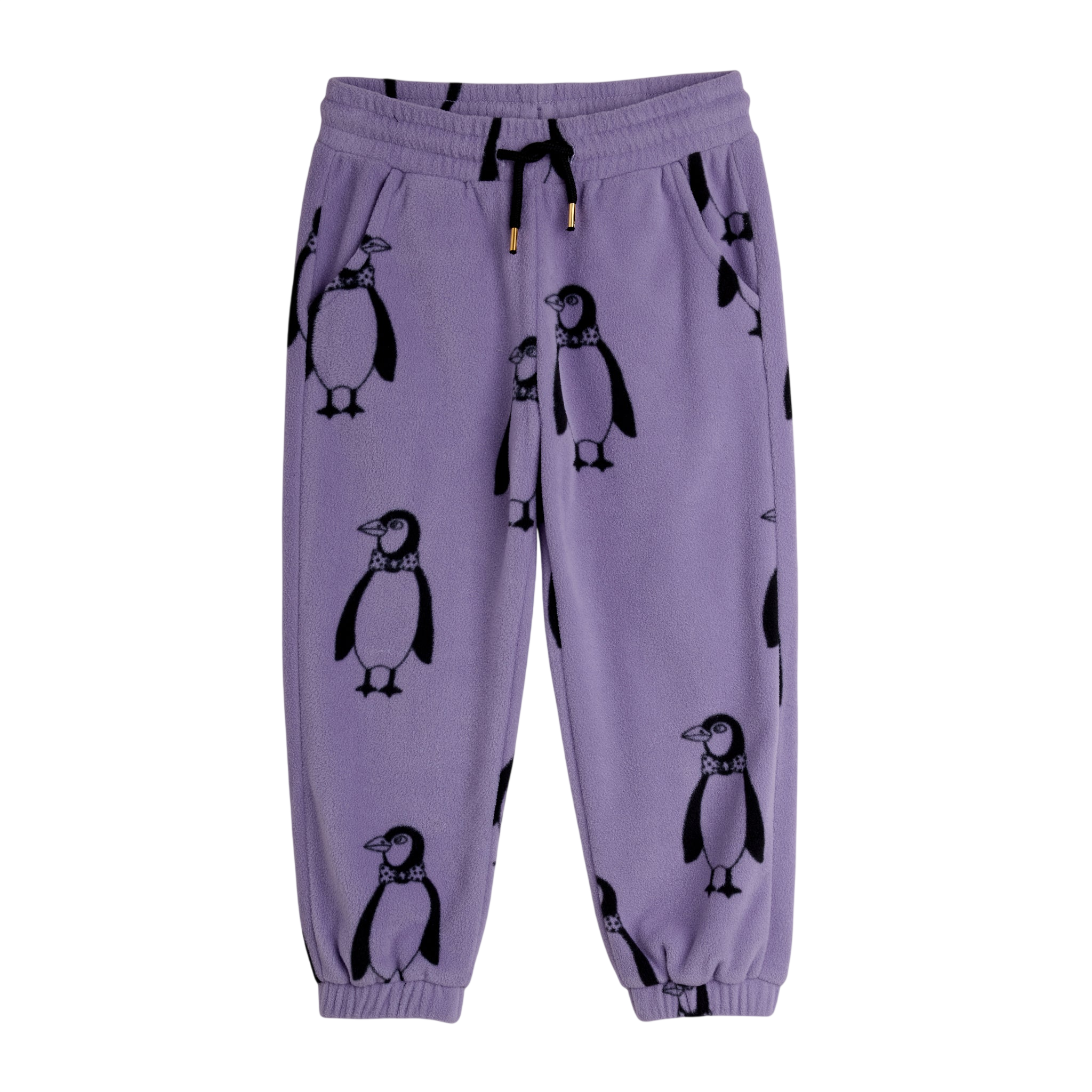 Penguin AOP Pants - Limited Stock - Purple / Penguin AOP Fleece Pants - Limited Stock - Purple