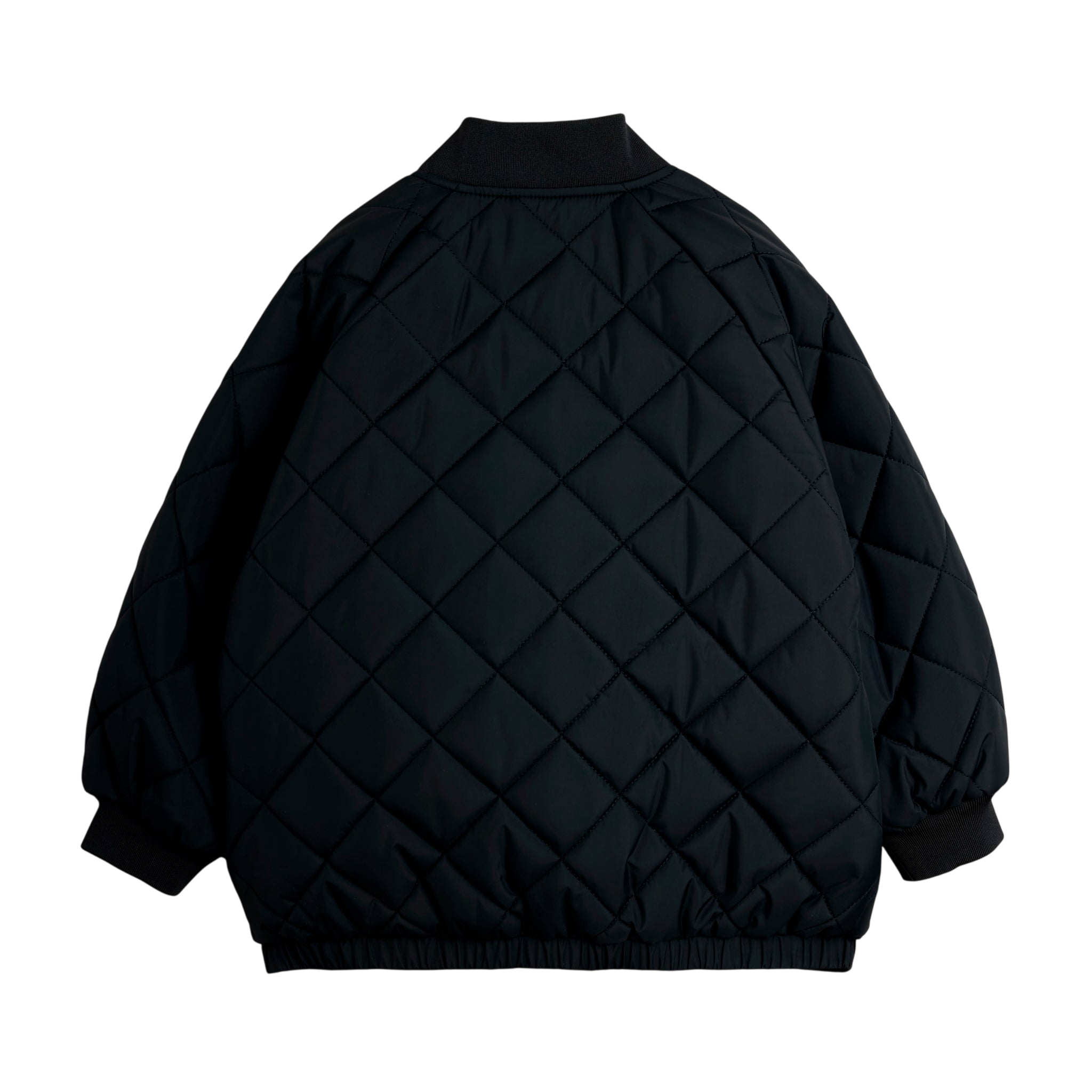 Ritzratz Patch Puffer Jacket - Limited Stock - Black / Ritzratz Patch Quilted Puffer - Limited Stock - Black
