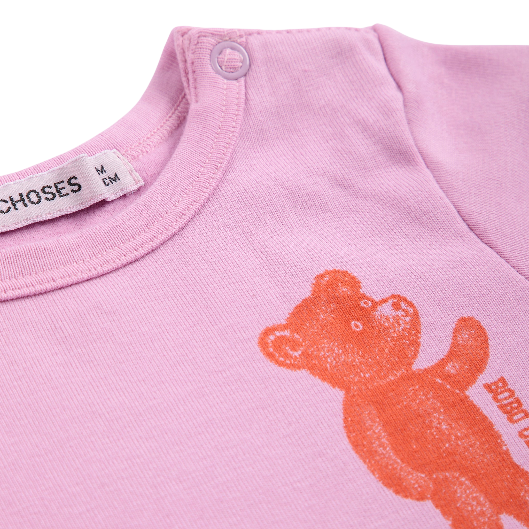 Grenouillère Softpaw Monster rose pour bébé / Body Softpaw Monster rose pour bébé