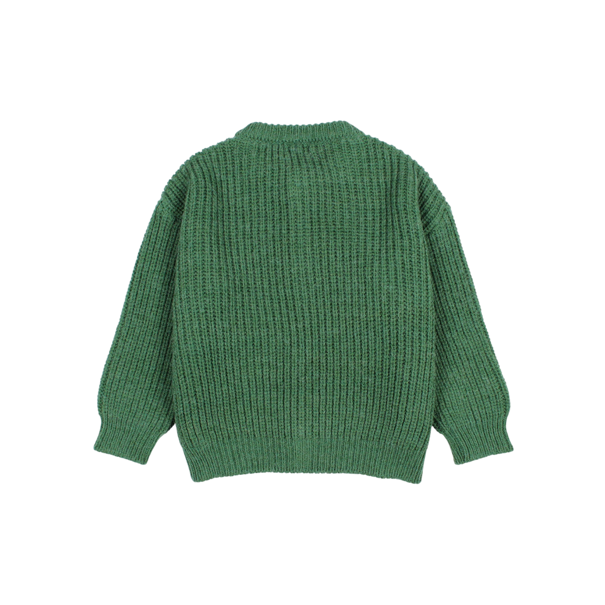 Cardigan vert forêt