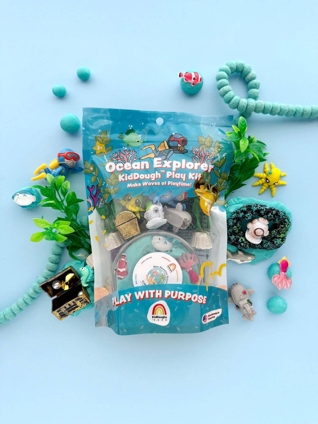 Kit de pâte à modeler « Explorateur des mers »