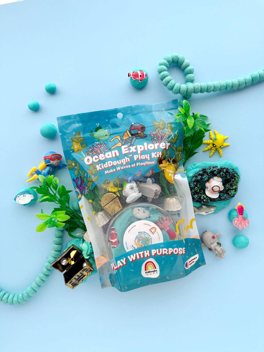 Kit de pâte à modeler « Explorateur des mers »