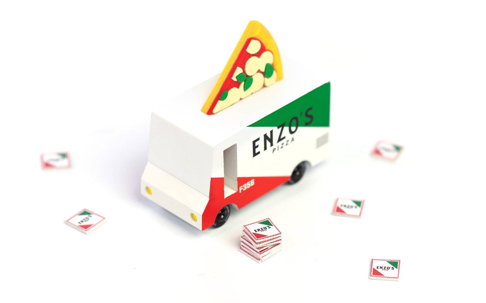 Candylab Toys Pizza Lieferwagen "Enzo's"