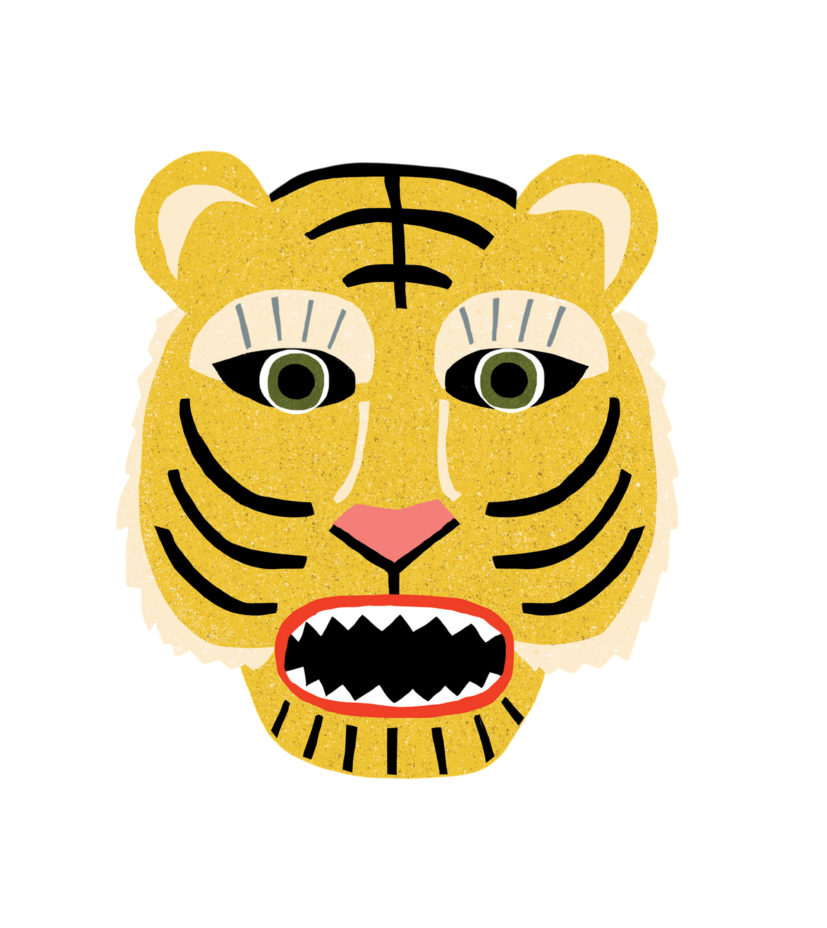 Klappkarte Tiger