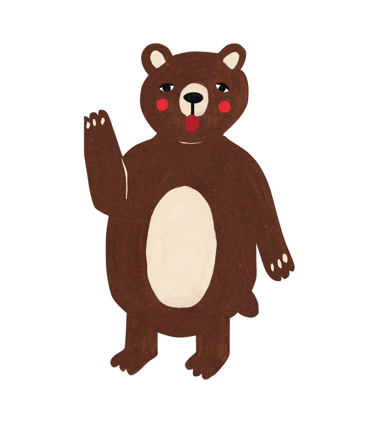 Carte pliante « Ours »