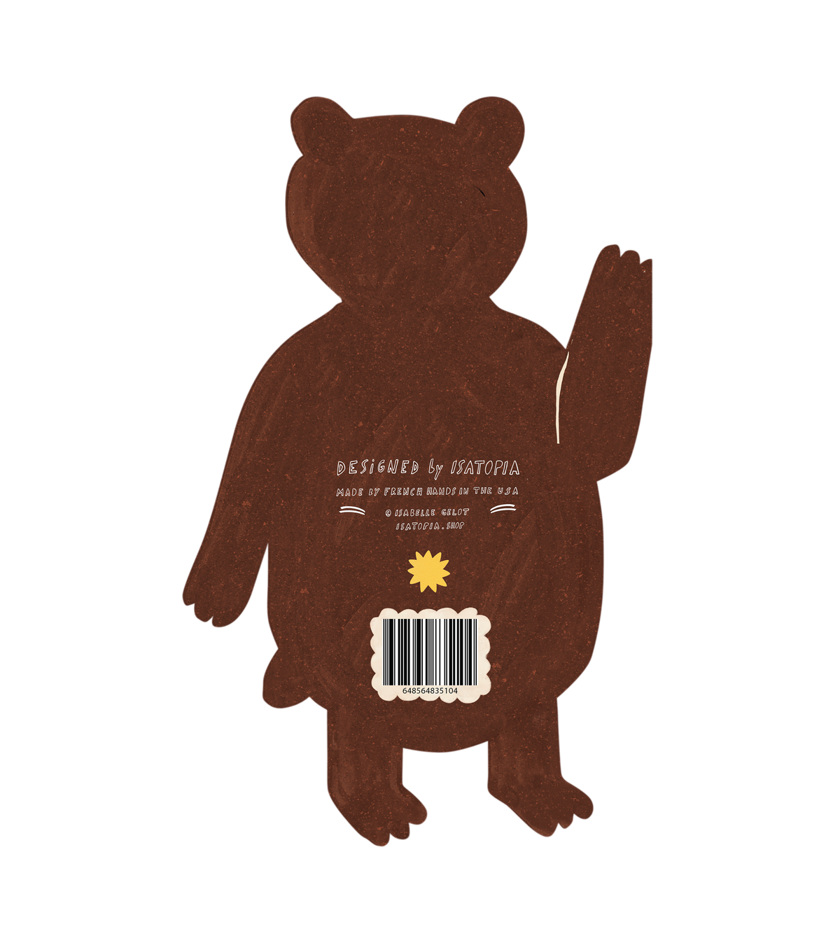 Carte pliante « Ours »