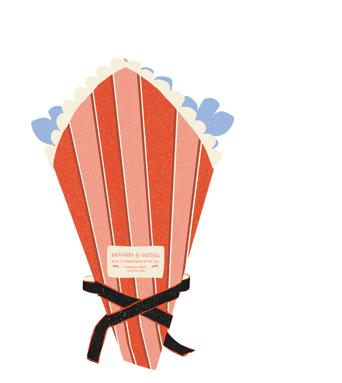 Carte pliante « Bouquet de fleurs »
