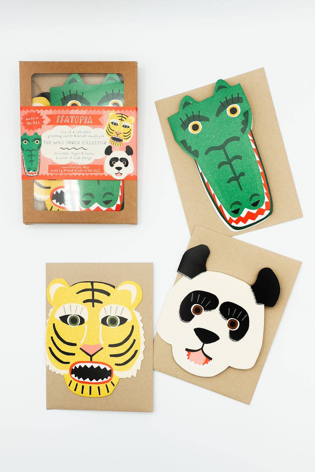 Klappkarten Wild Bunch 6er Box