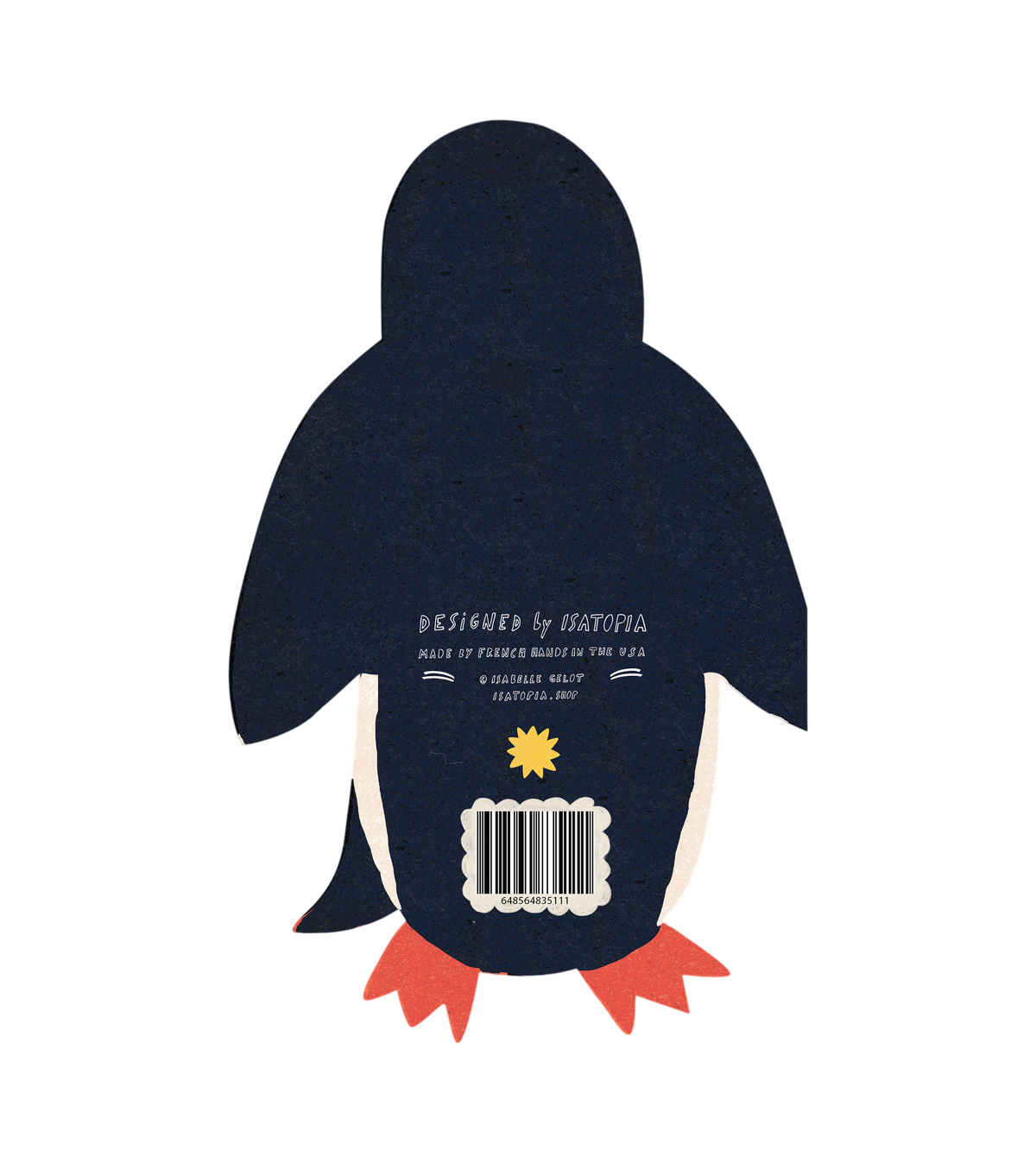 Klappkarte Pinguin