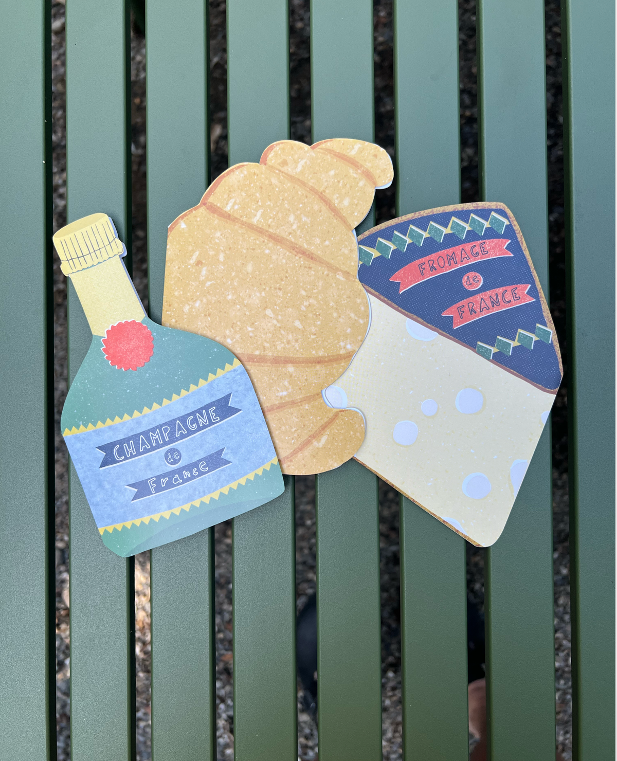 Champagne Fold-Out Card