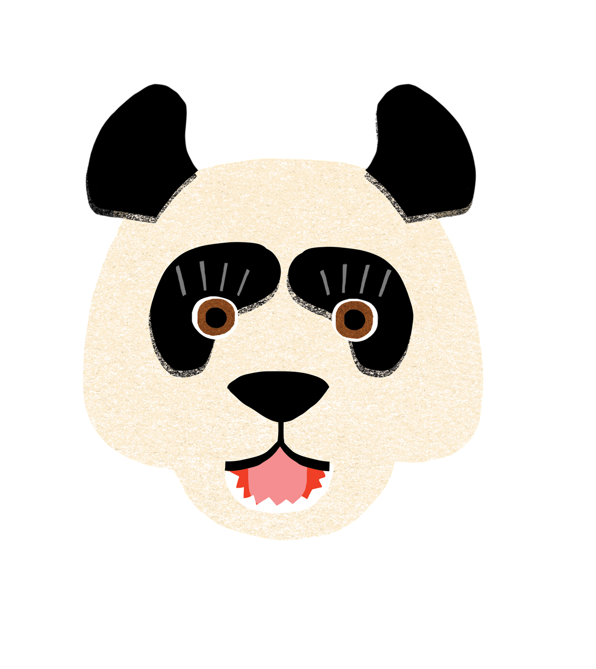 Carte pliante « Panda »