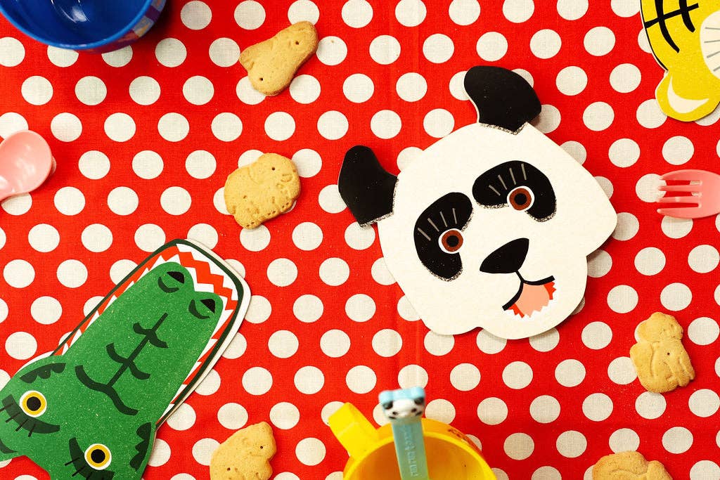 Klappkarte Panda