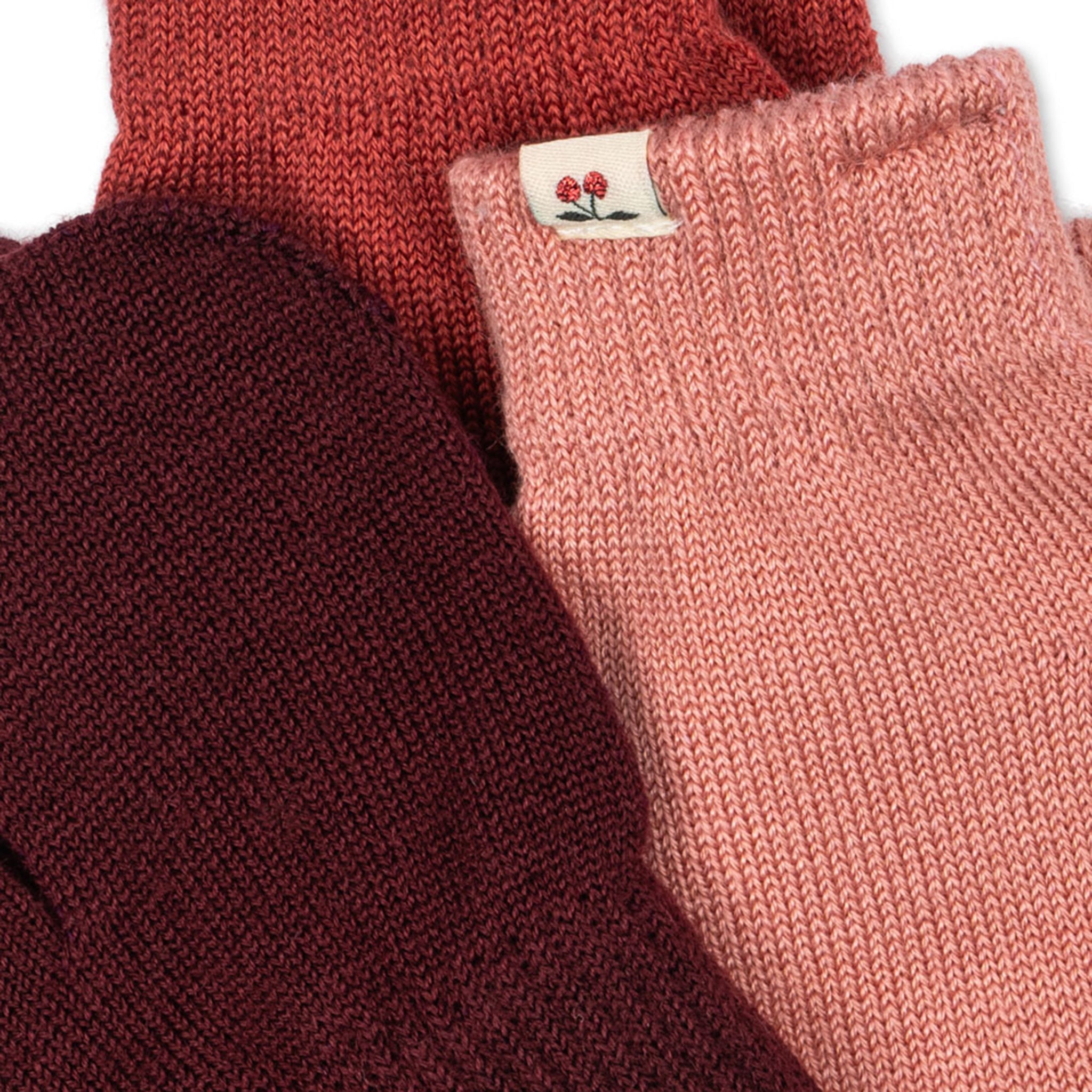 Filla Light Rose Mittens