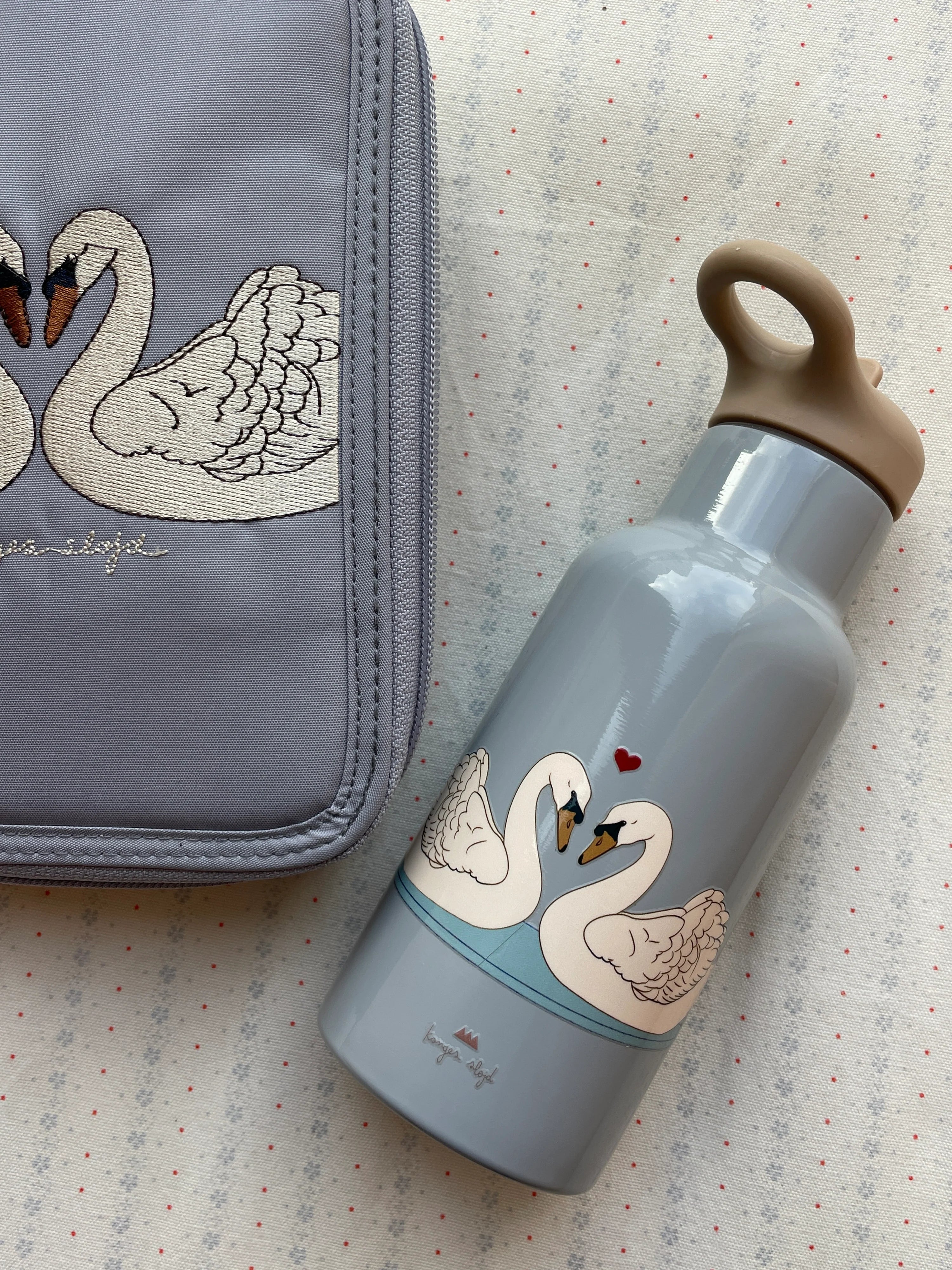 Thermoflasche Swan Blue