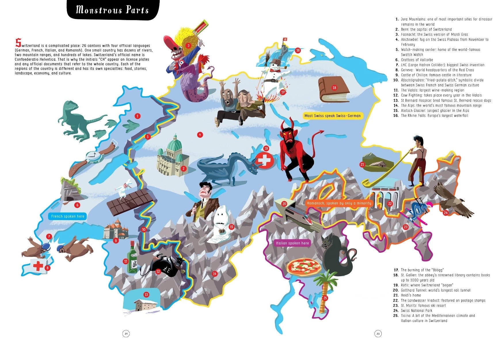 The Monster Book of Switzerland EN