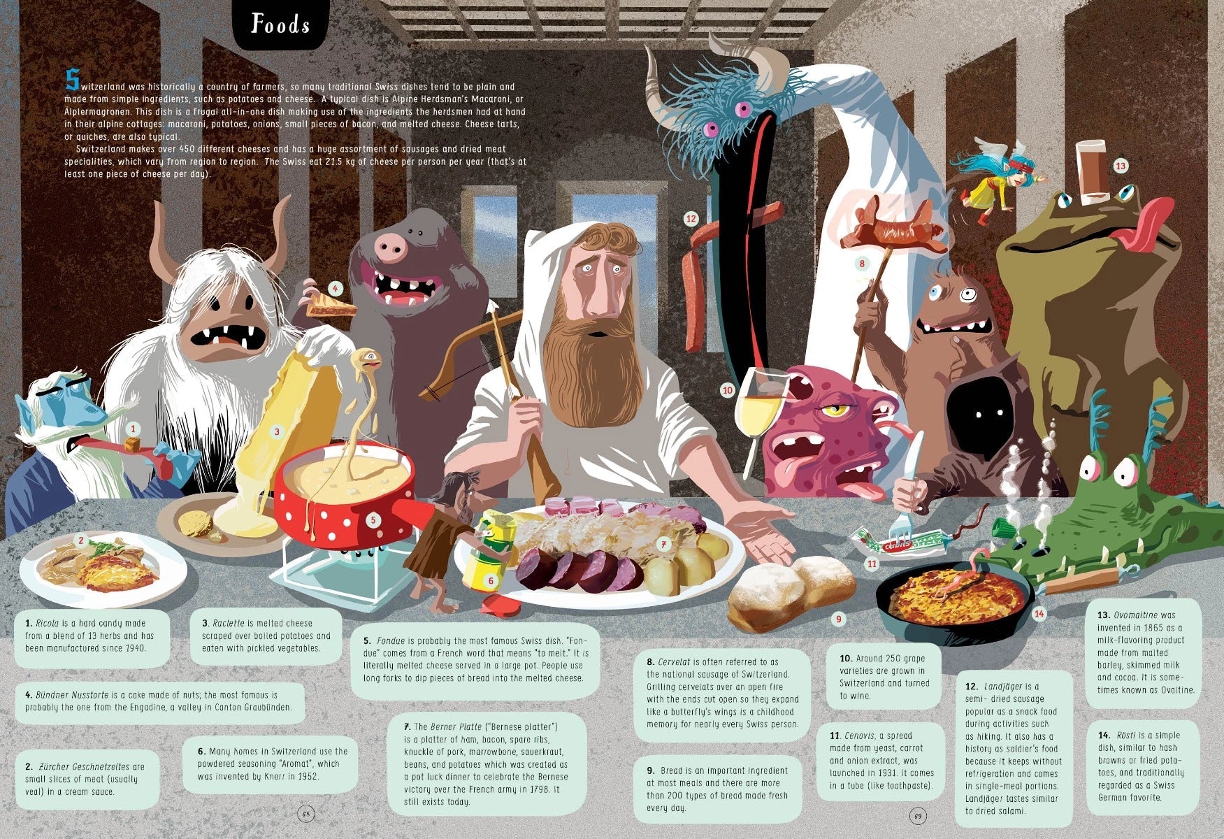 The Monster Book of Switzerland EN