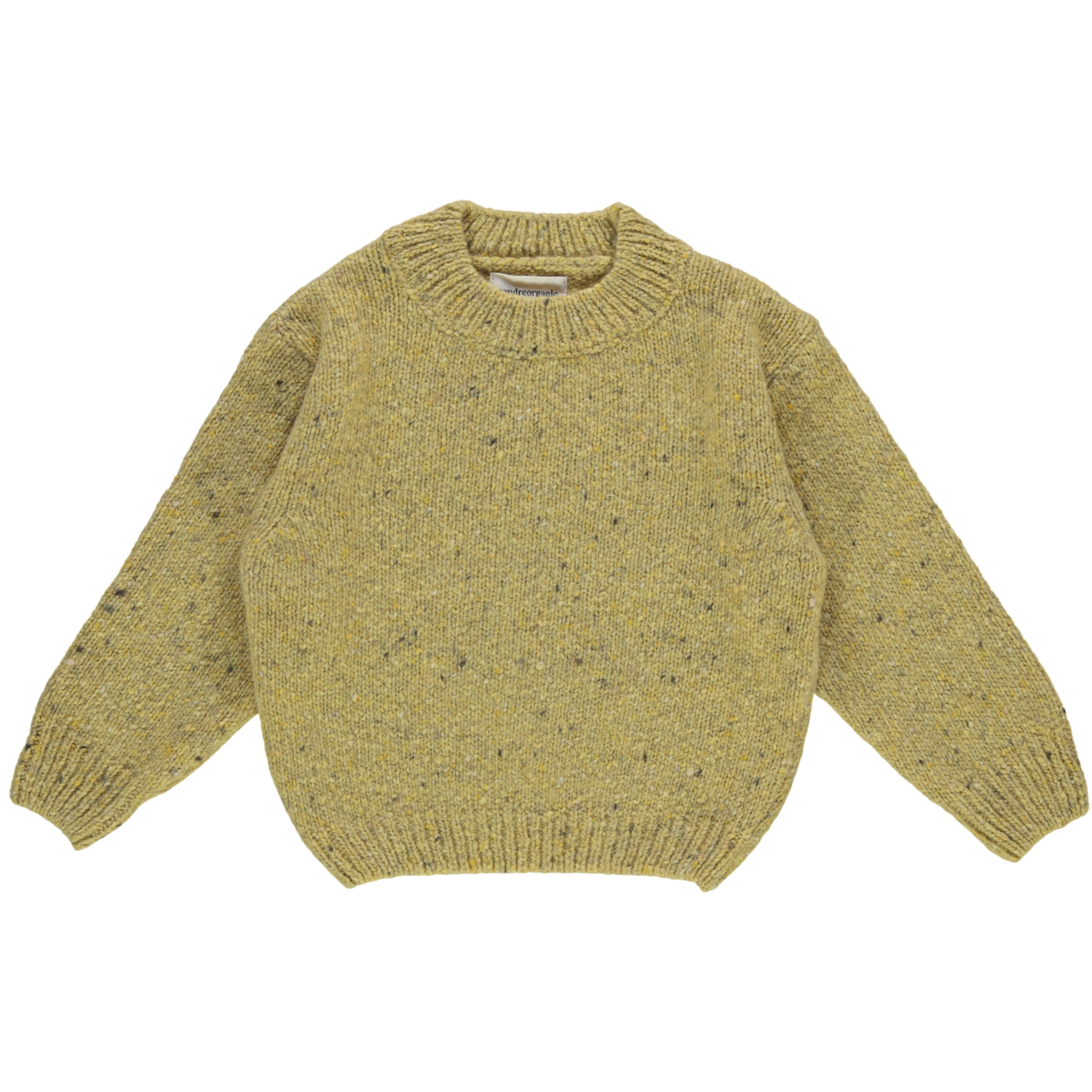 Adult Pullover Speckled Yellow