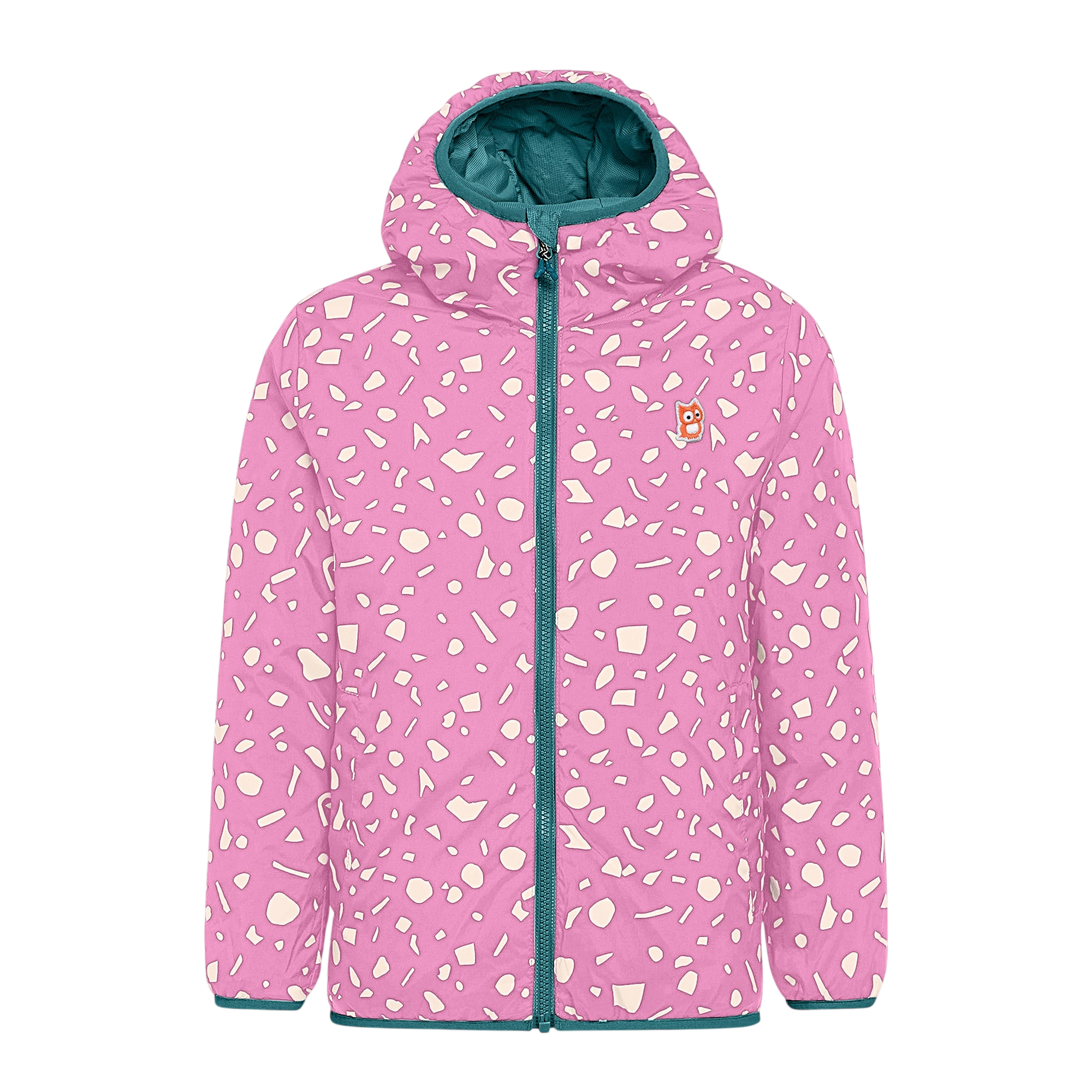 Wendbare Jacke PrimaLoft Glow Underground Jade Green / Taffy