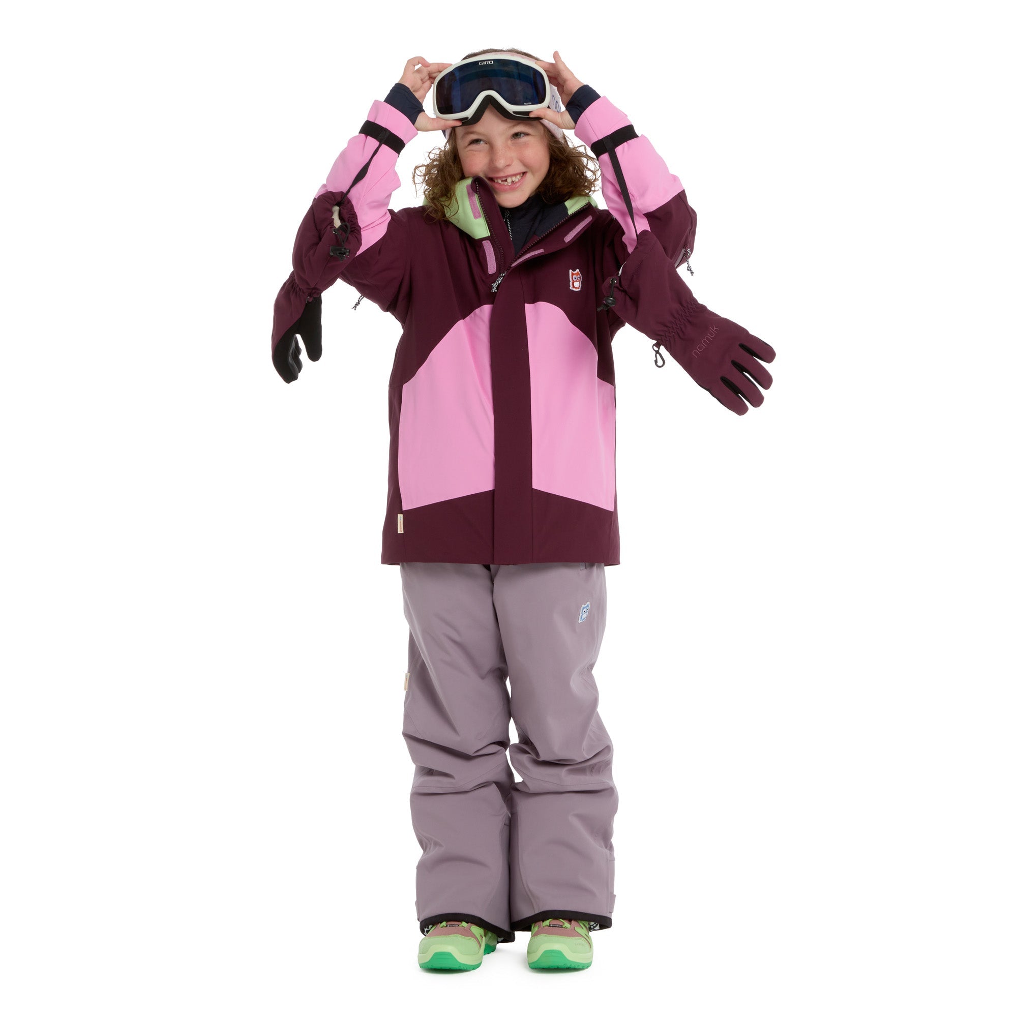 Veste de ski Neve Mulberry / Taffy