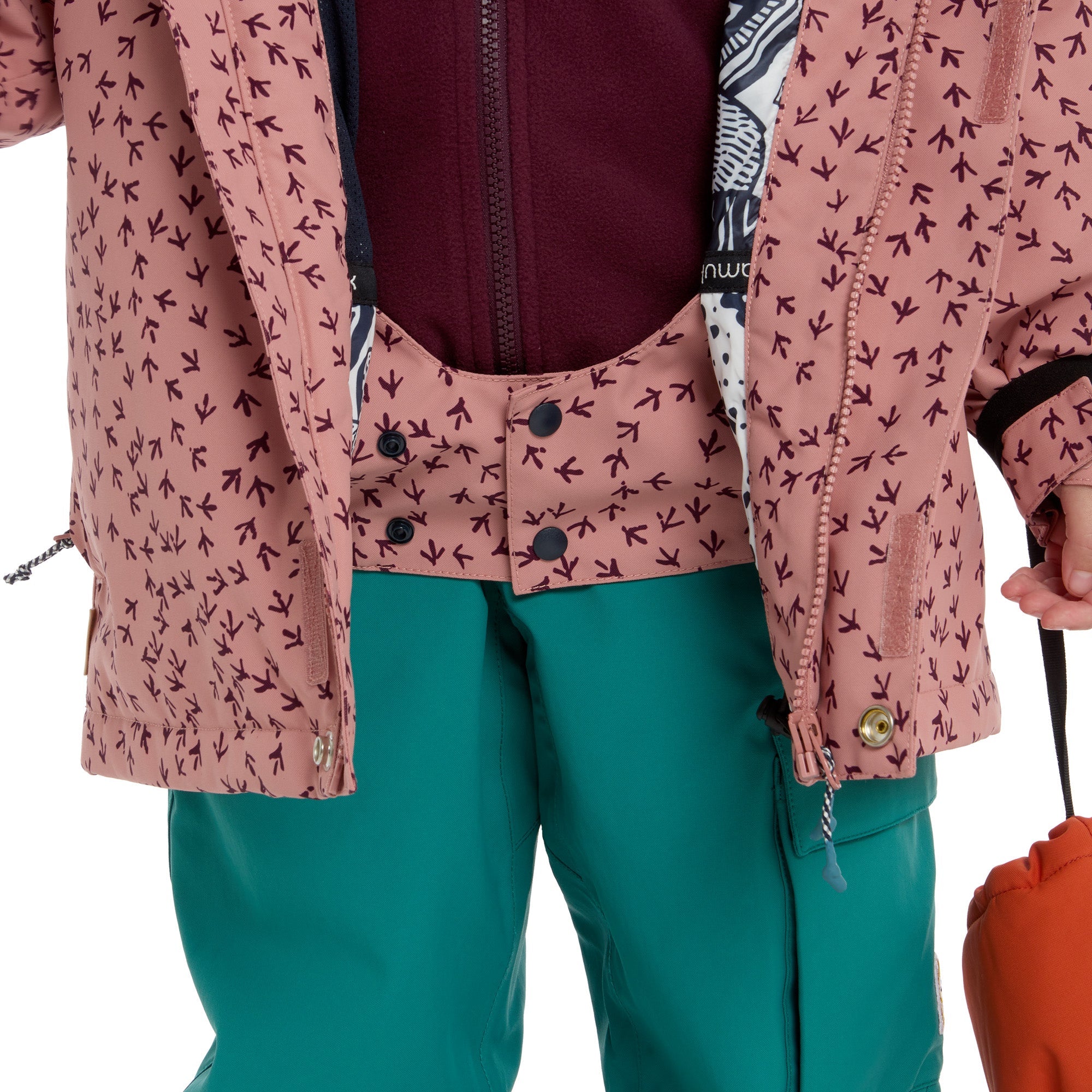 Veste de ski Tove Senso Dark Rose