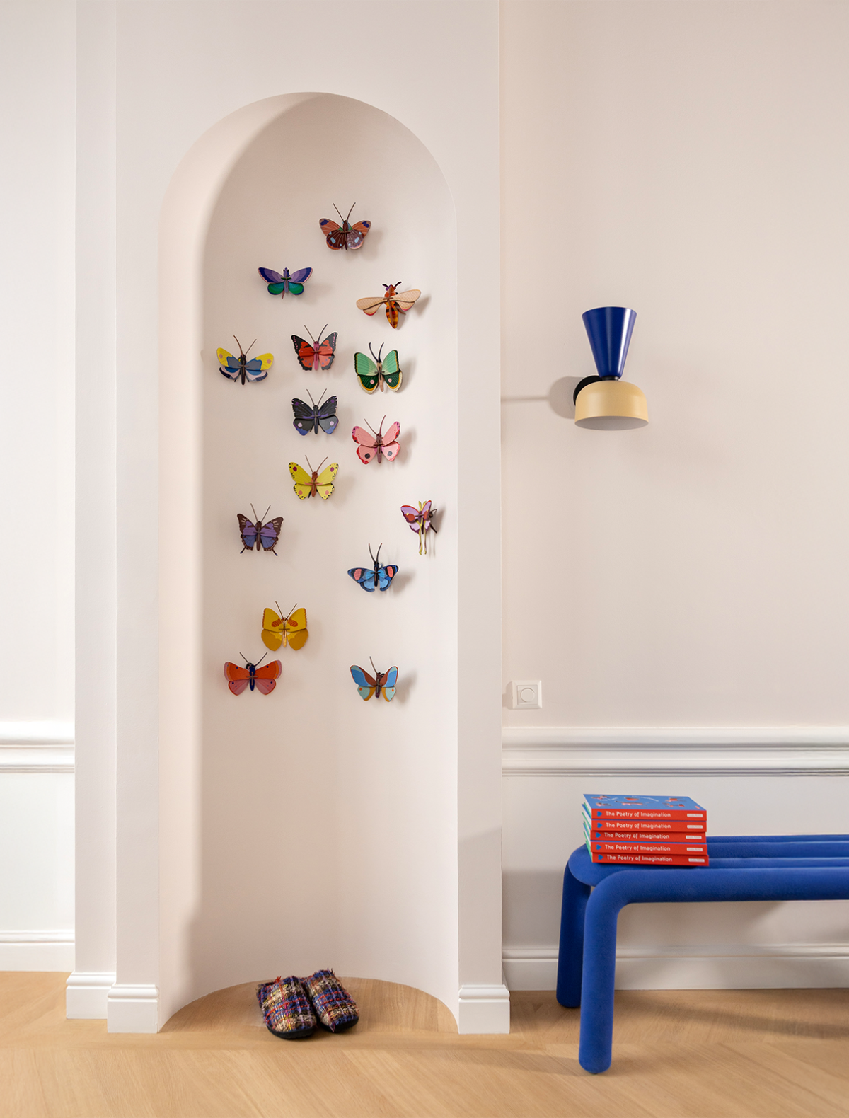 Blue Diadem Butterfly Craft Kit