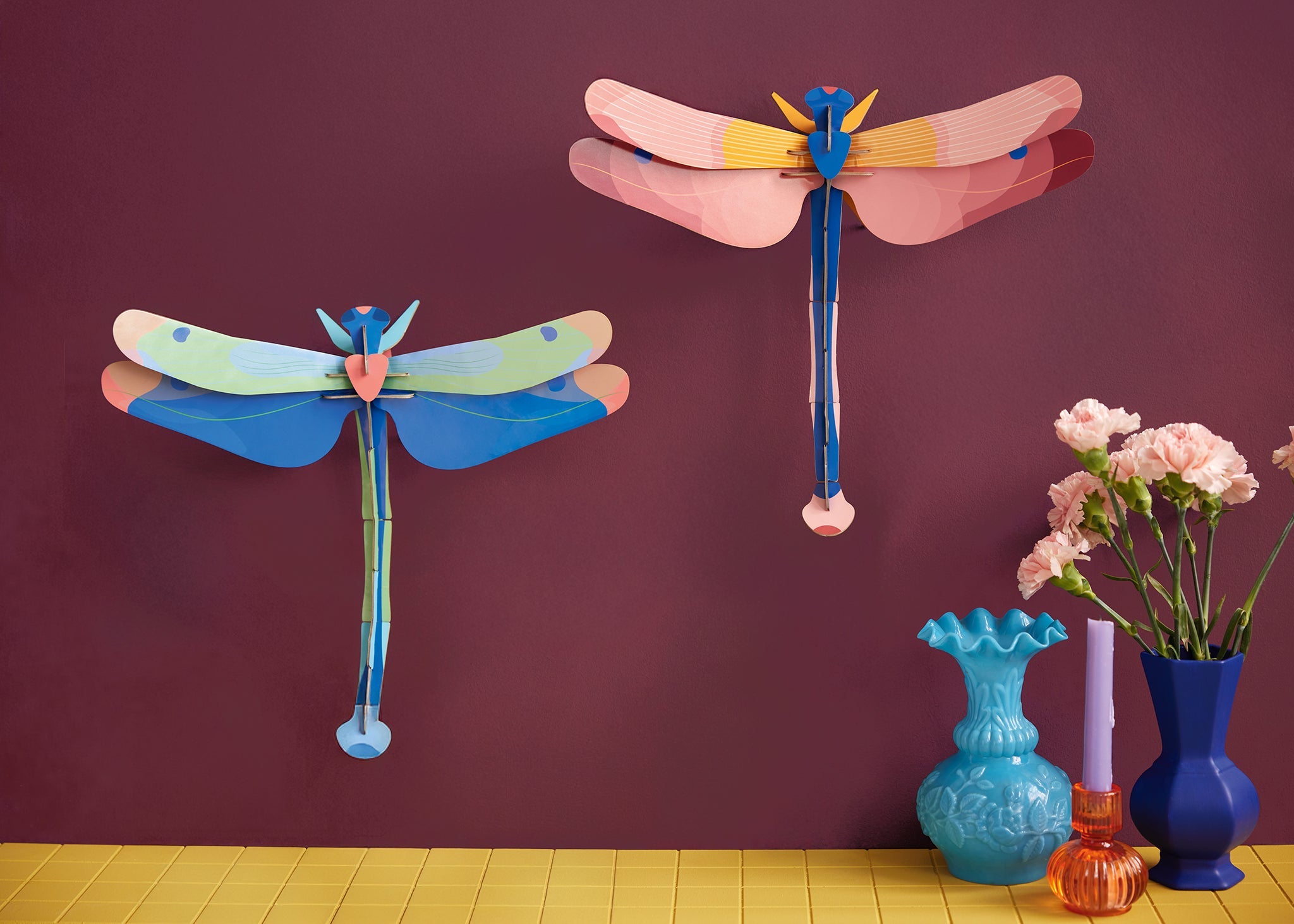 Bastelset Libelle Pink